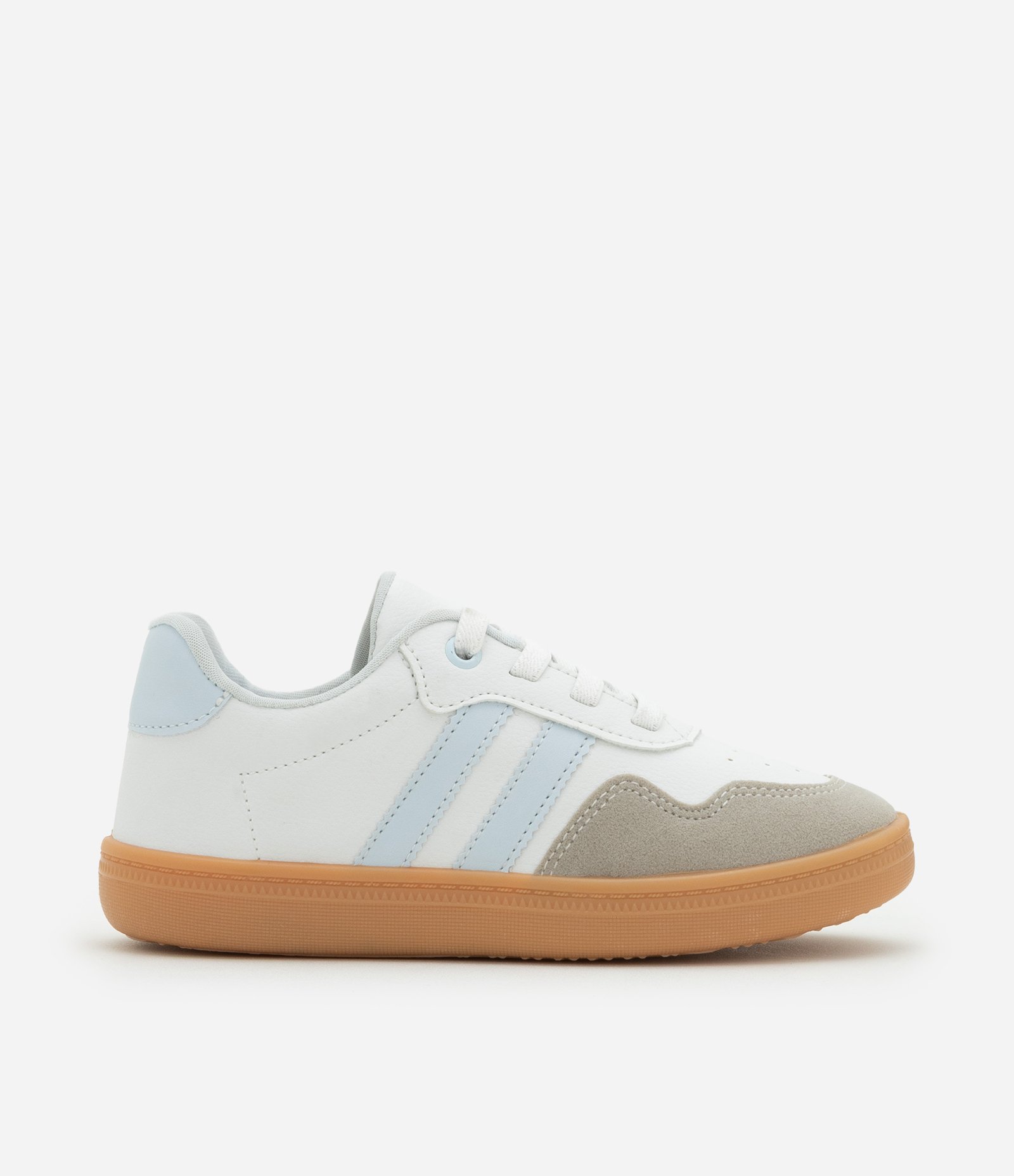 Tênis Infantil com Recortes - Tam 28 ao 33 Branco 5