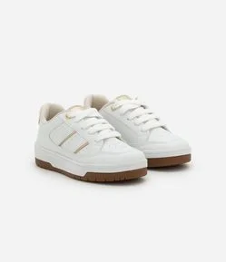 Tênis Infantil em PU com Recortes - Tam 28 ao 34