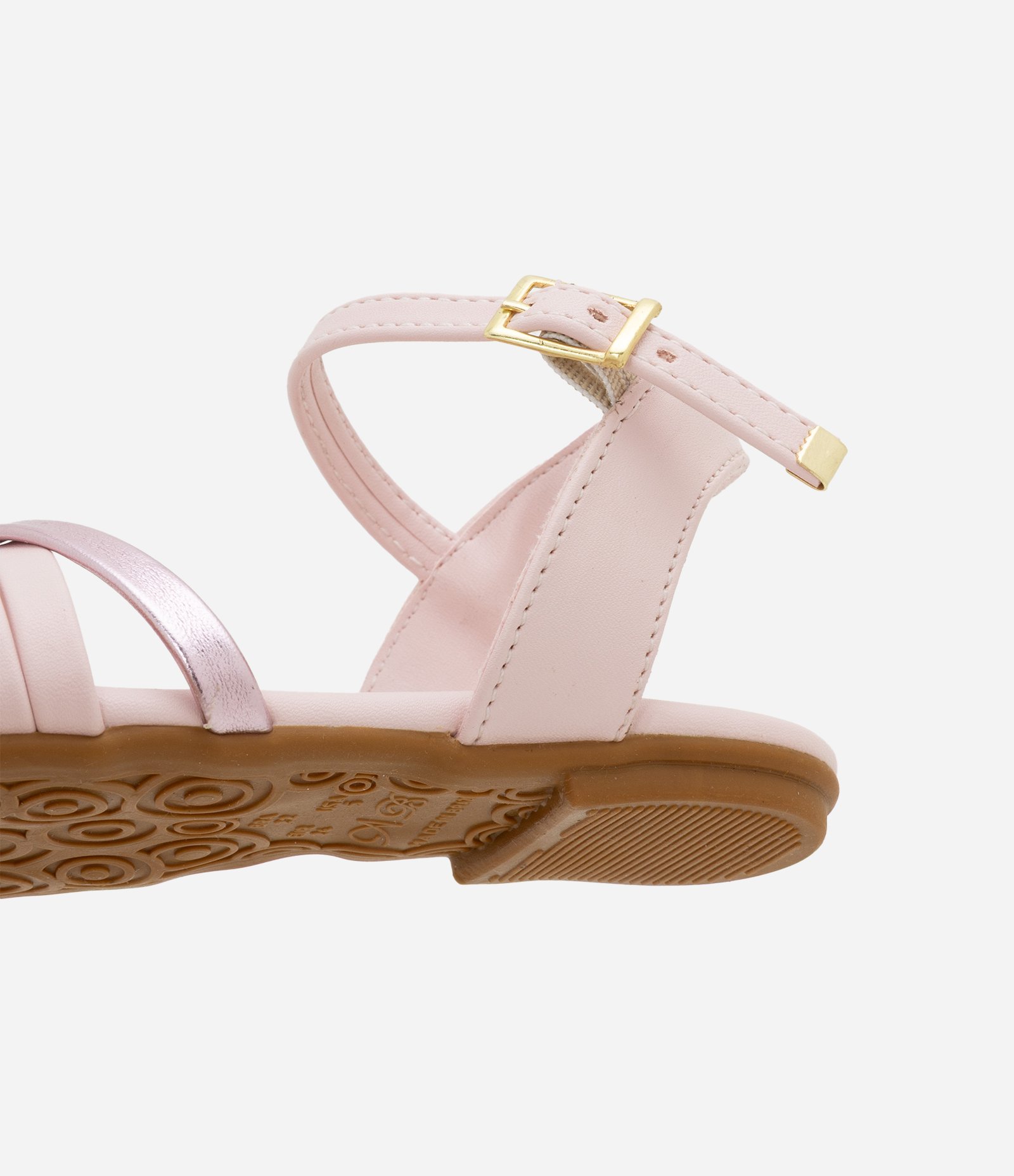 Sandália Infantil em PU com Tiras - Tam  20 ao 24 
 20 ao 24 Rosa 4