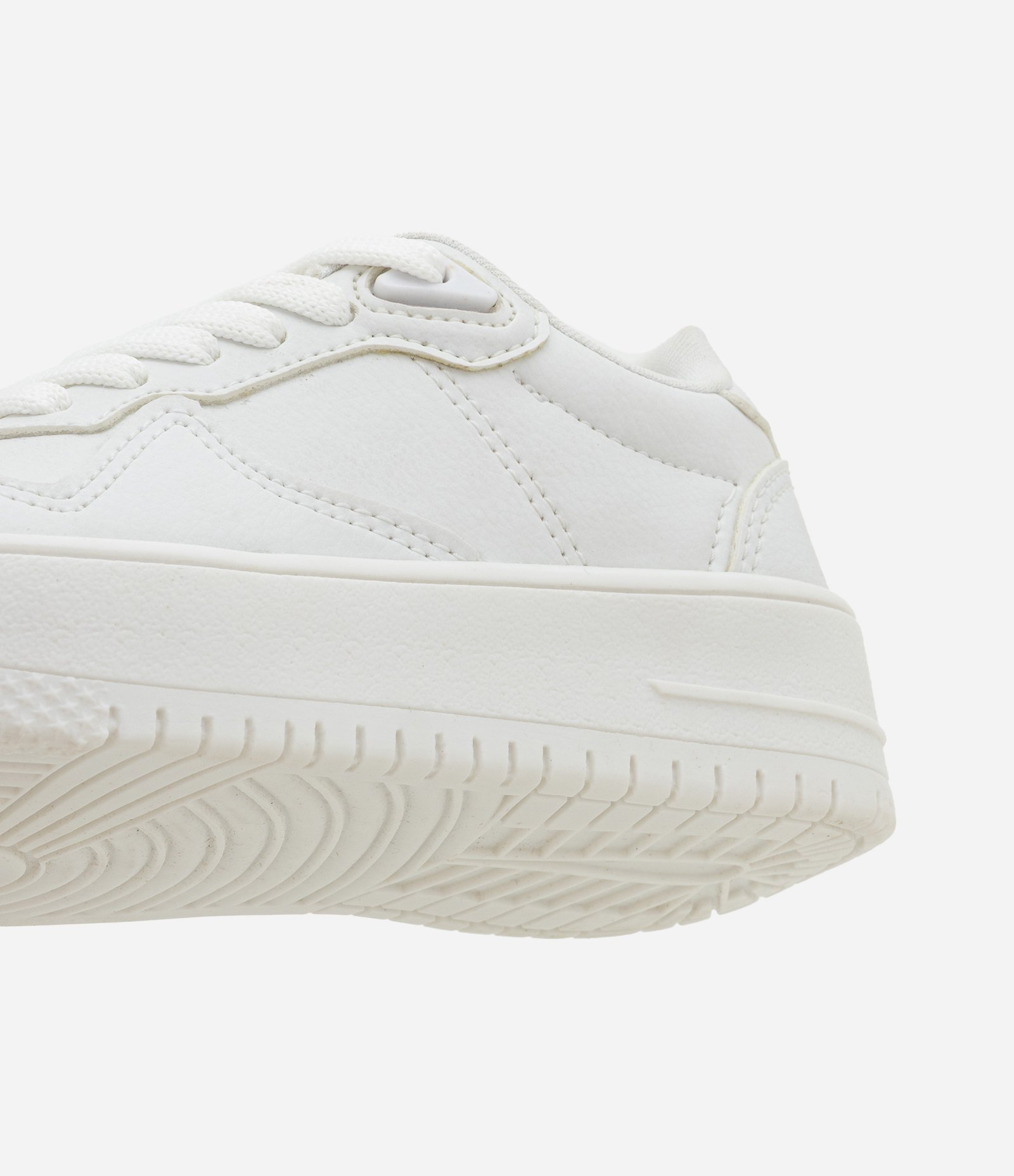 Tênis Infantil em PU com Recortes  - Tam 28 ao 36 Branco 3