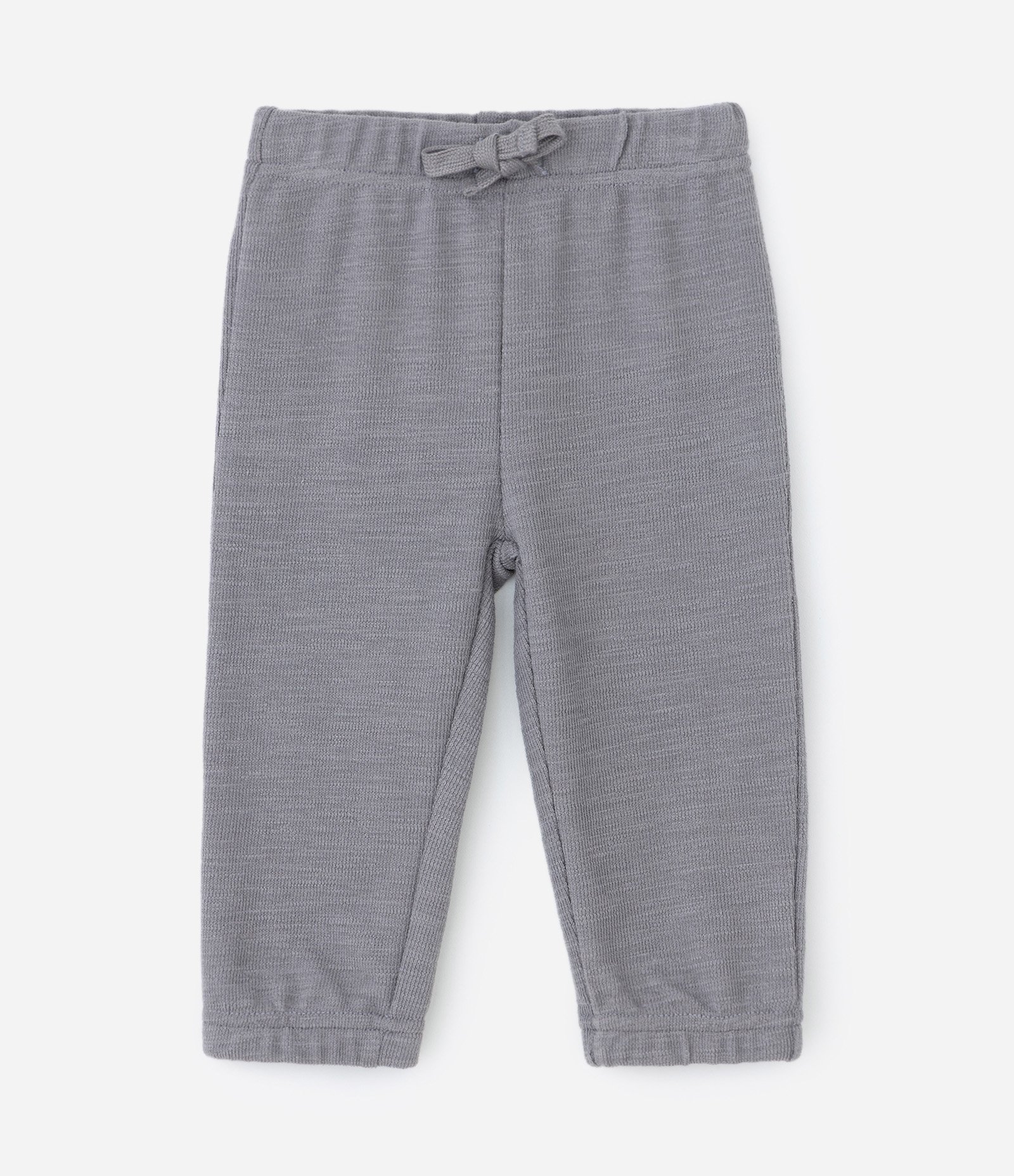 Conjunto Infantil Casaco e Calça Jogger Texturizada – Tam 0 a 18 Meses Cinza 4