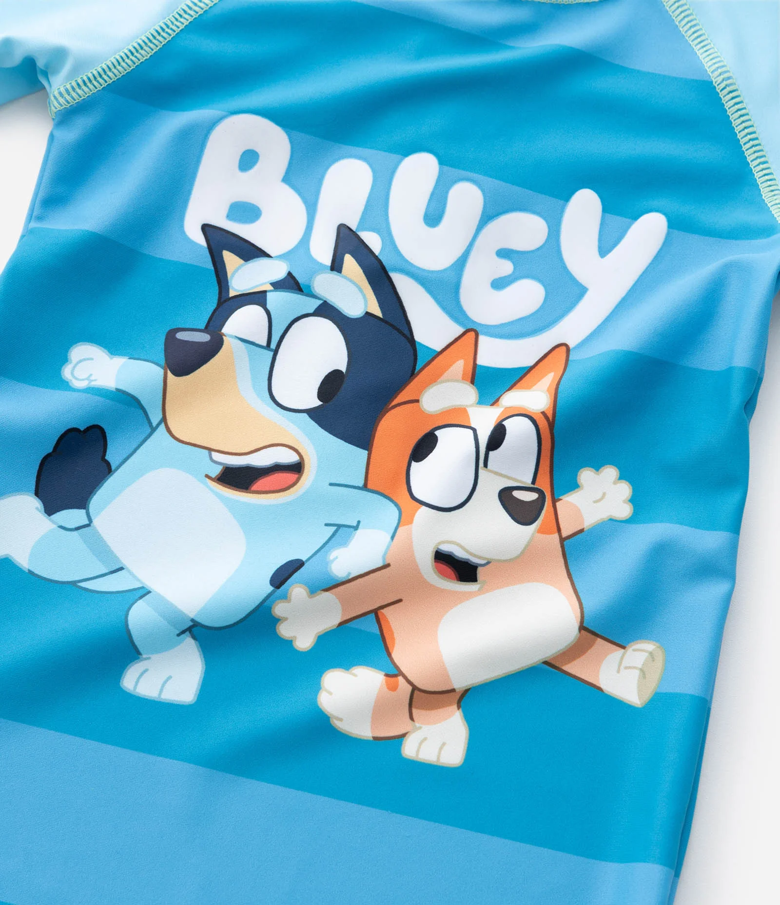 Macacão UV Infantil Manga Longa com Estampa Bluey – Tam 6 meses a 4 anos Azul 9