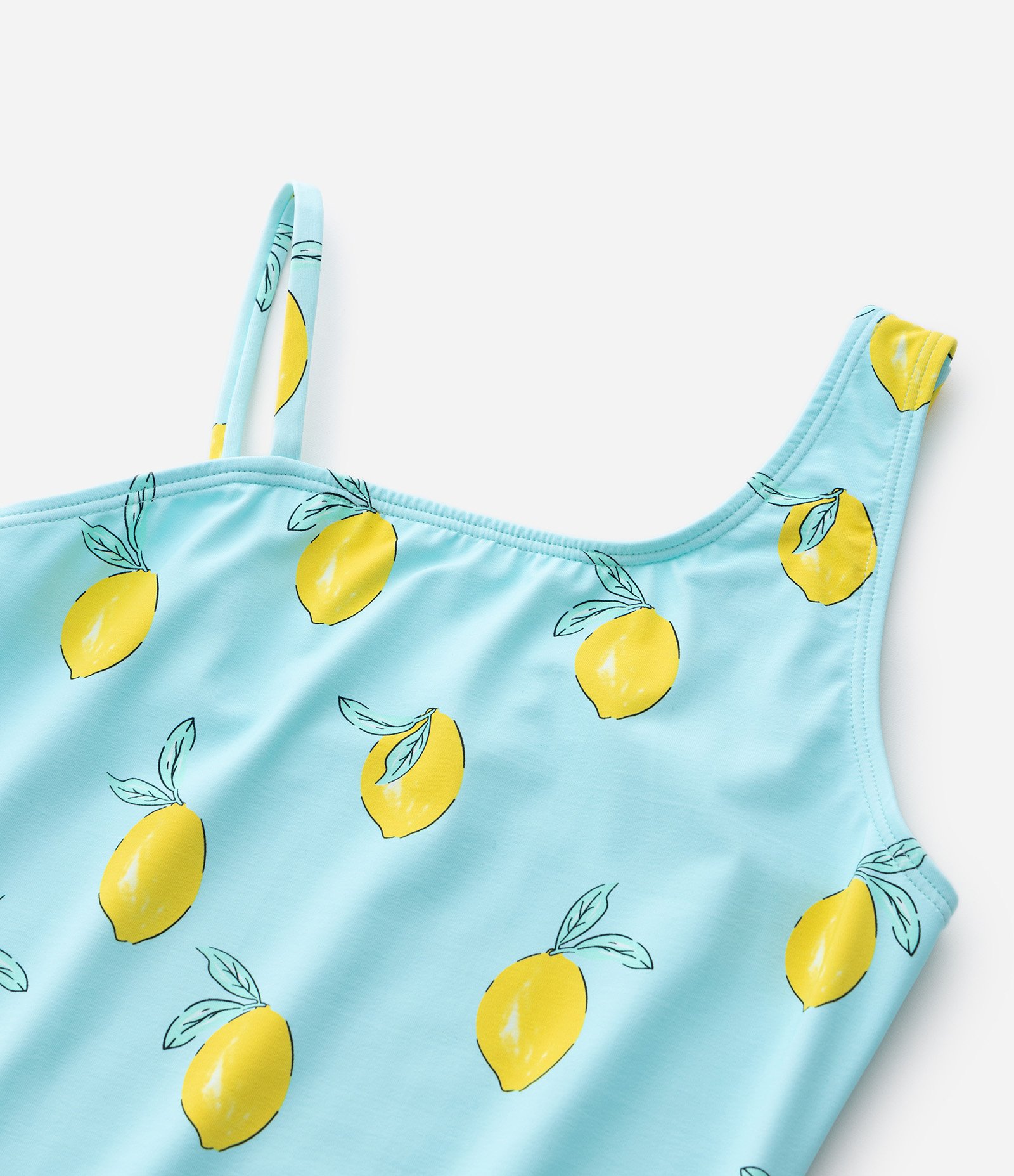 Maiô Infantil com Estampa de Limão Siciliano – Tam 10 a 16 Azul Claro 8