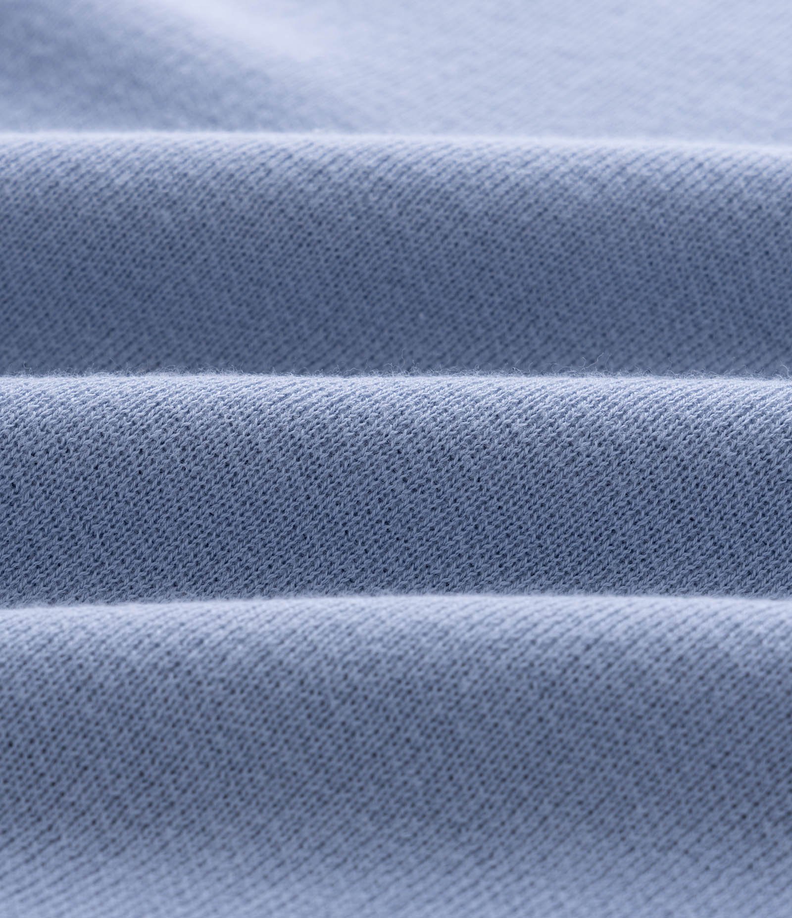 Camiseta Melange com Efeito em Tricô Azul Claro 6