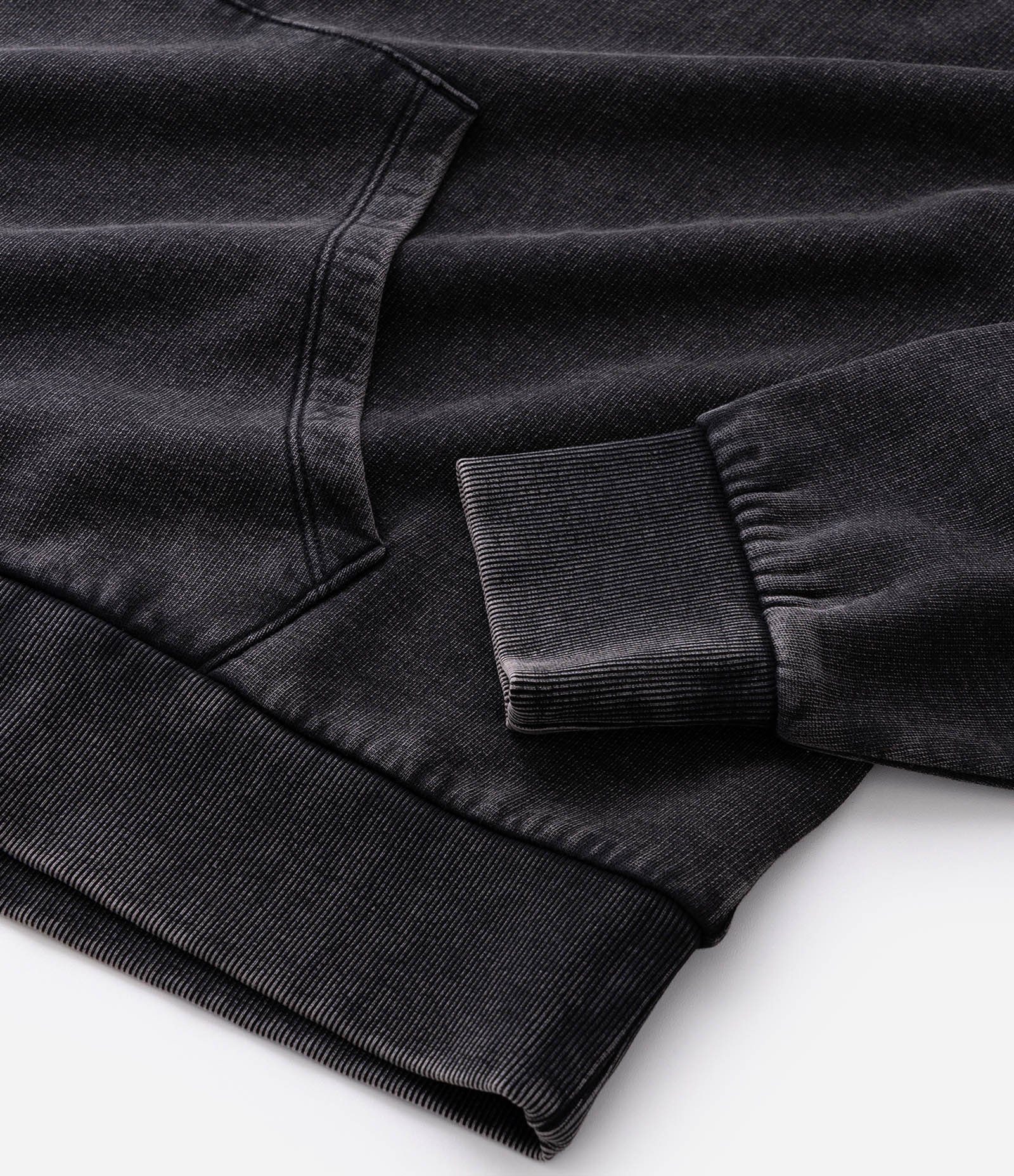 Blusão Moletom com Felpa e Lettering Preto 8