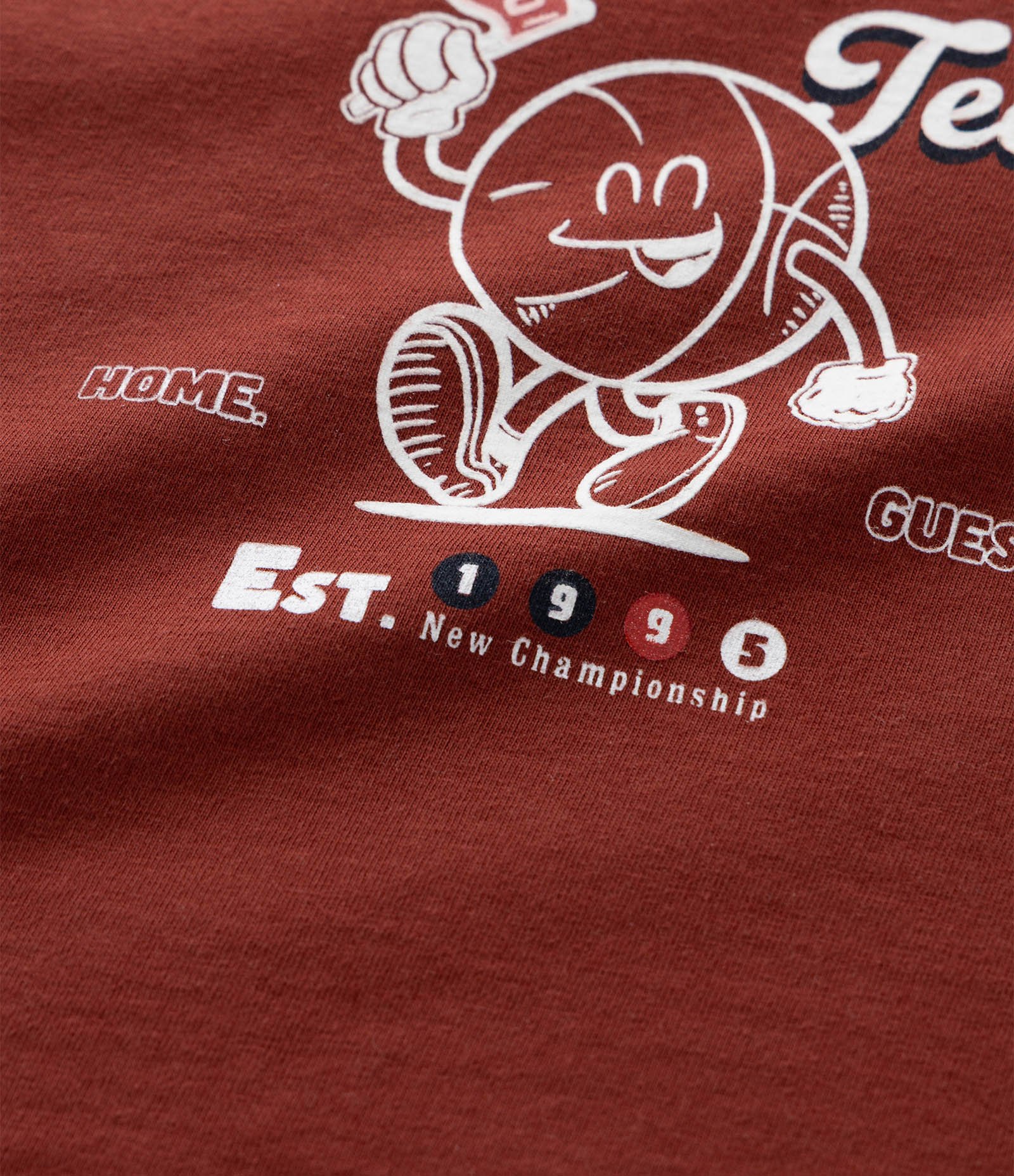 Camiseta Infantil com Estampa Chicago - Tam 1 a 6 Anos Vermelho 3