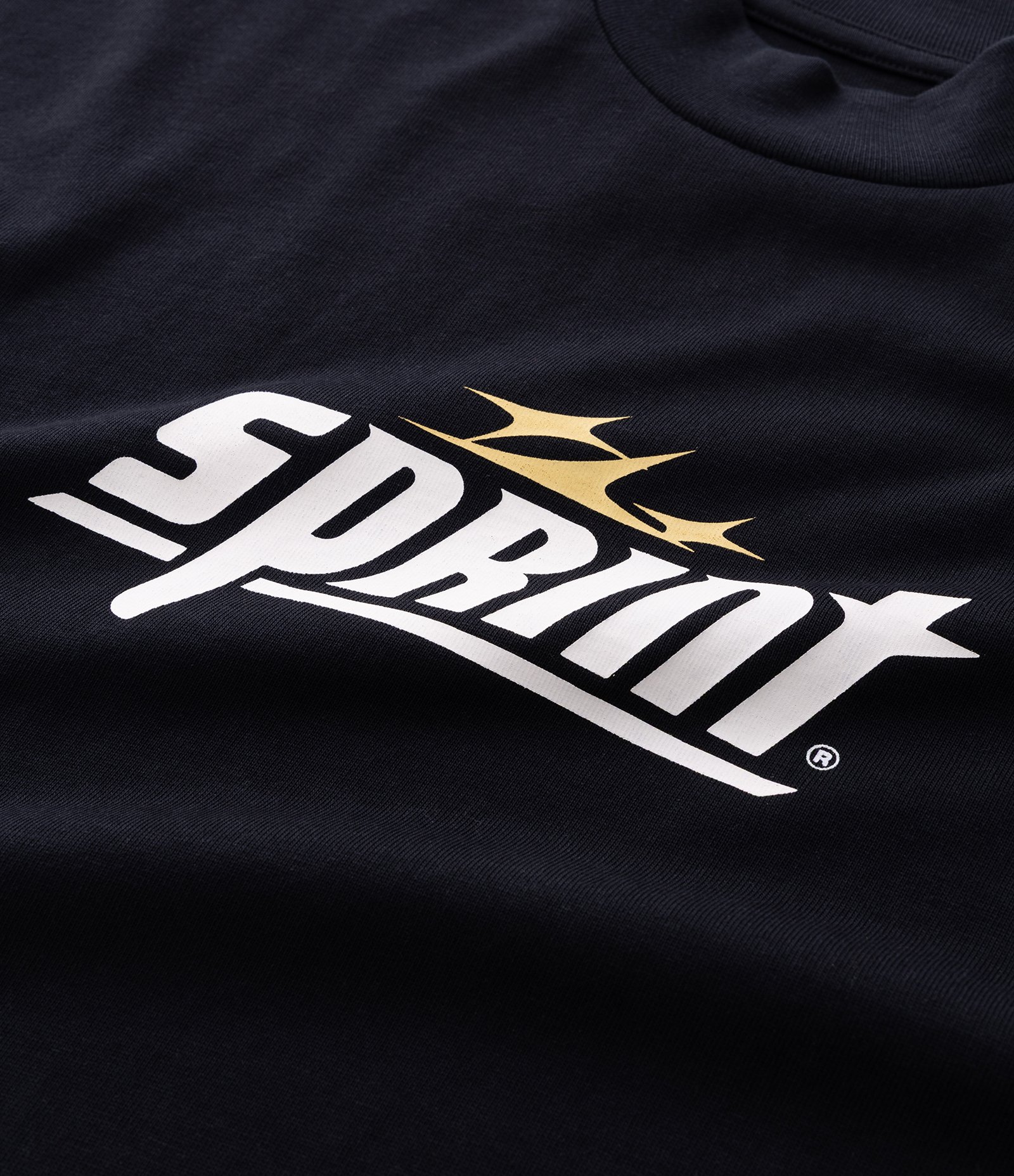 Camiseta Manga Longa em Algodão com Lettering Redefine Movement Preto 8