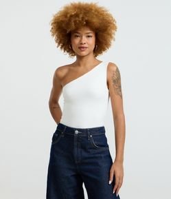 Body Ombro Único em Microfibra