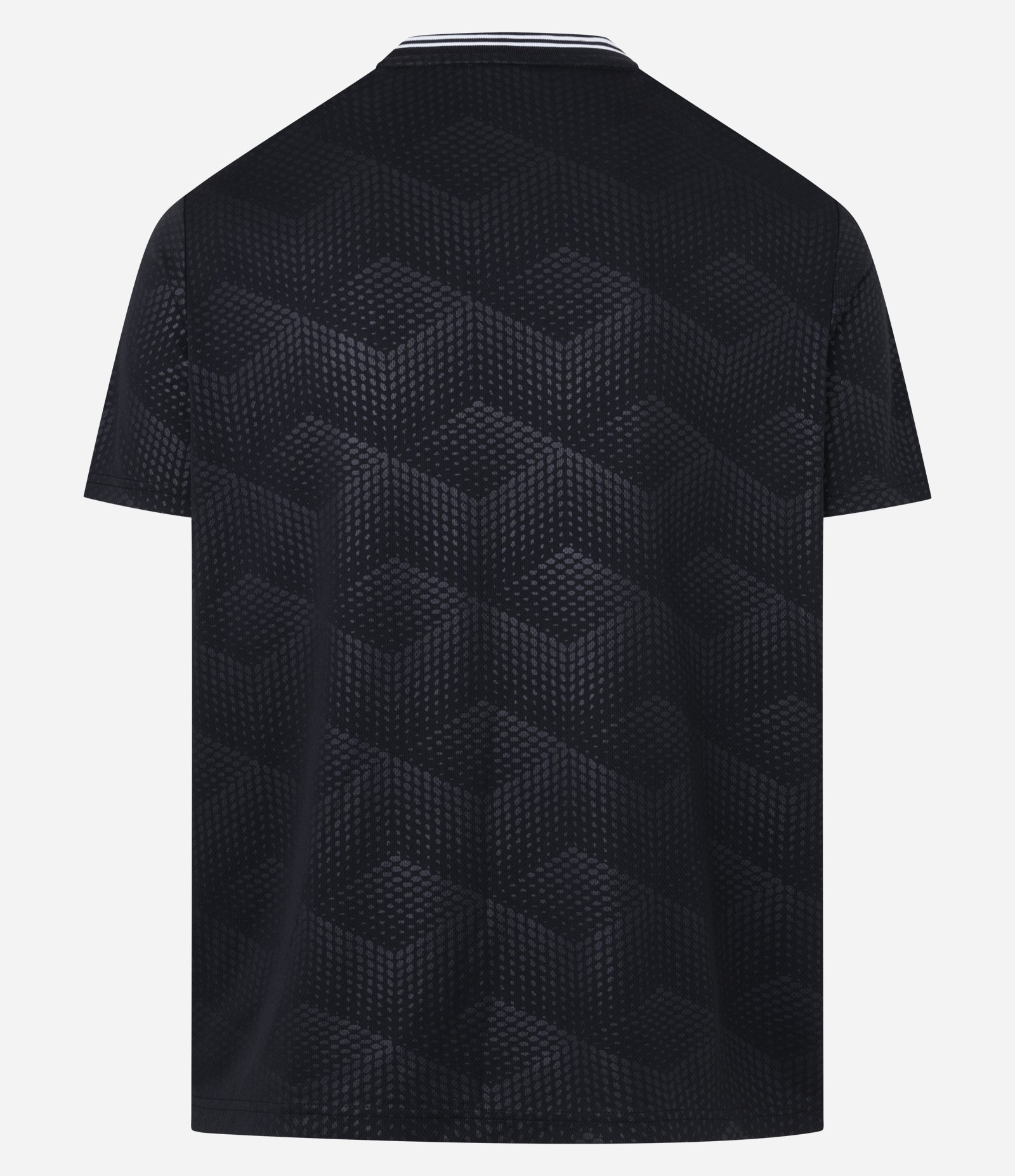 Camiseta Esportiva Regular com Tecnologia Dry e Detalhes Heatprint Preto 7