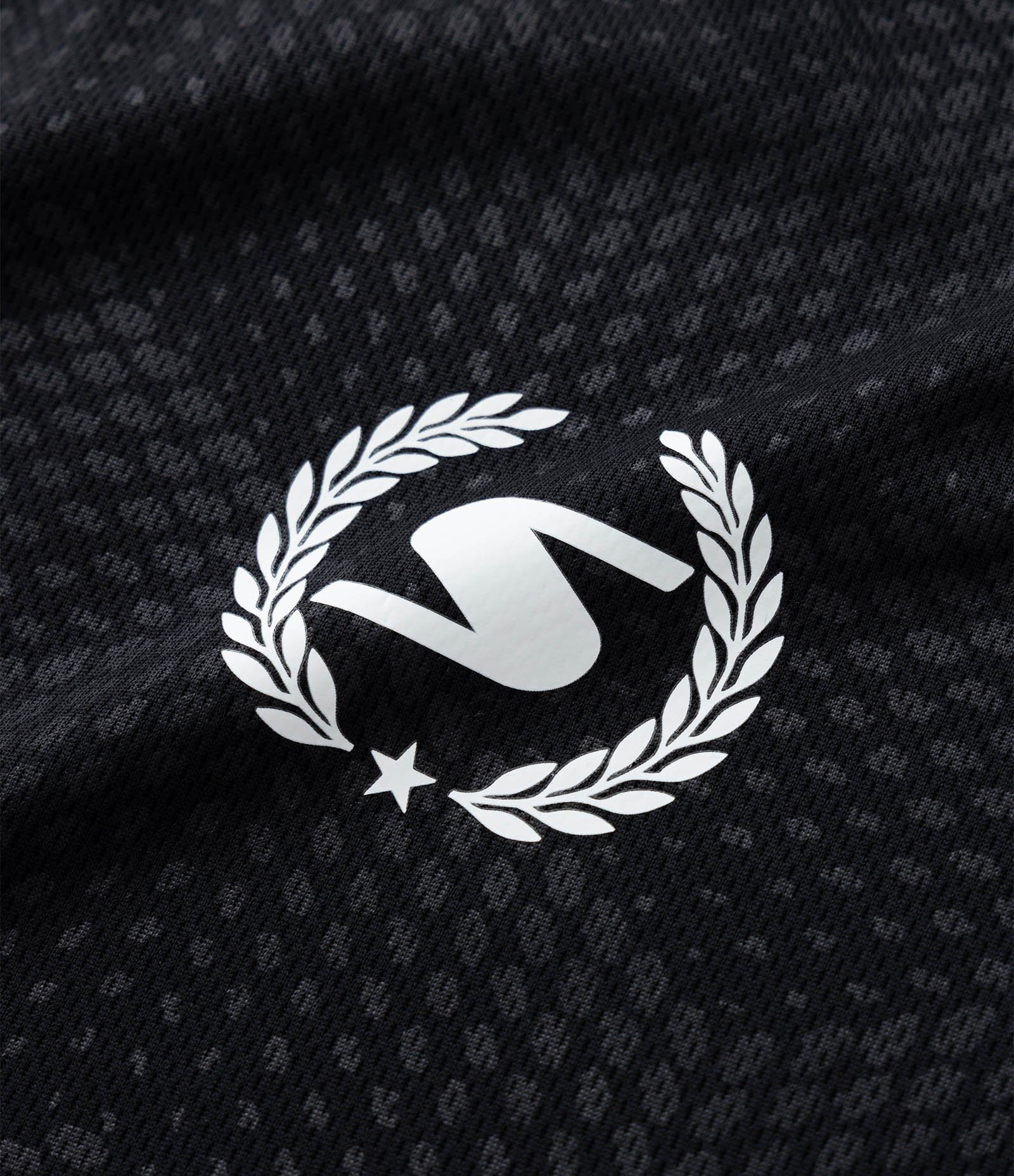 Camiseta Esportiva Regular com Tecnologia Dry e Detalhes Heatprint Preto 10