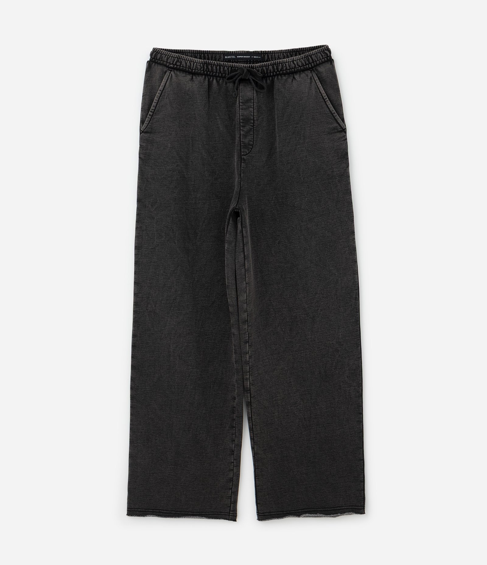 Calça em Moletom Liso Preto 8