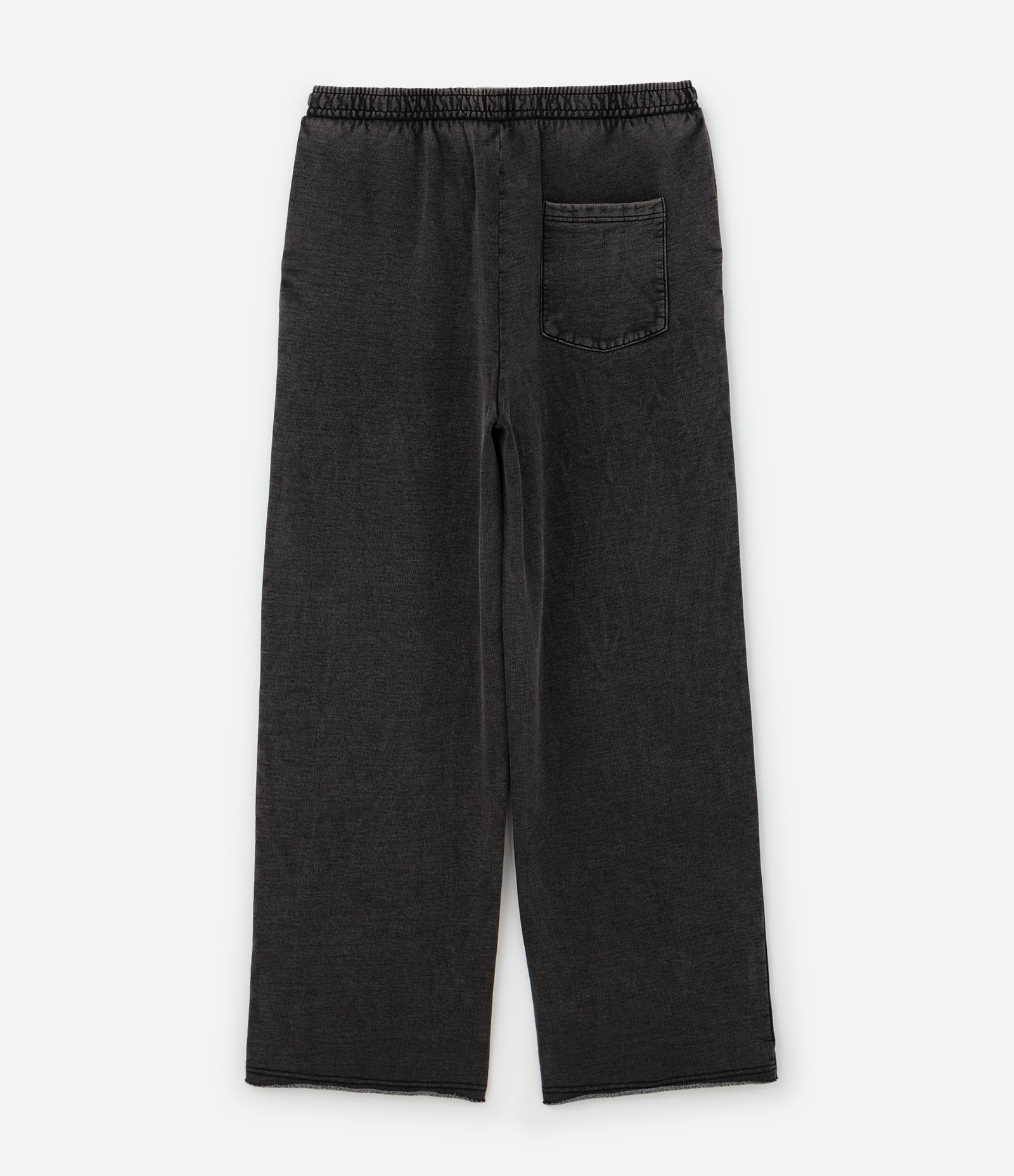 Calça em Moletom Liso Preto 9