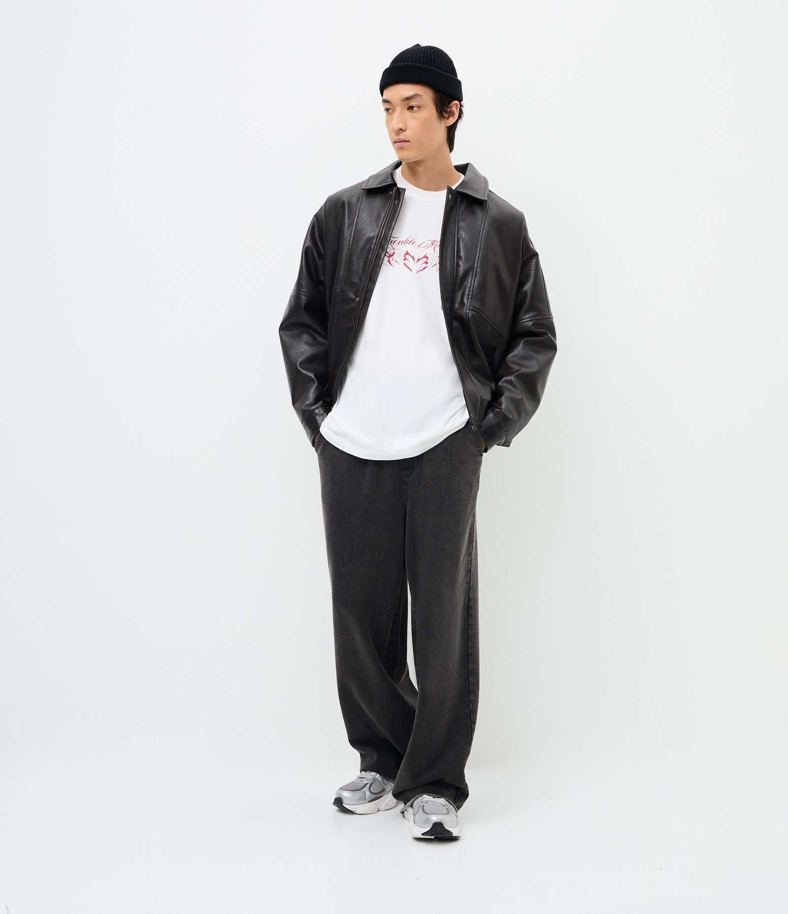 Calça em Moletom Liso Preto 4
