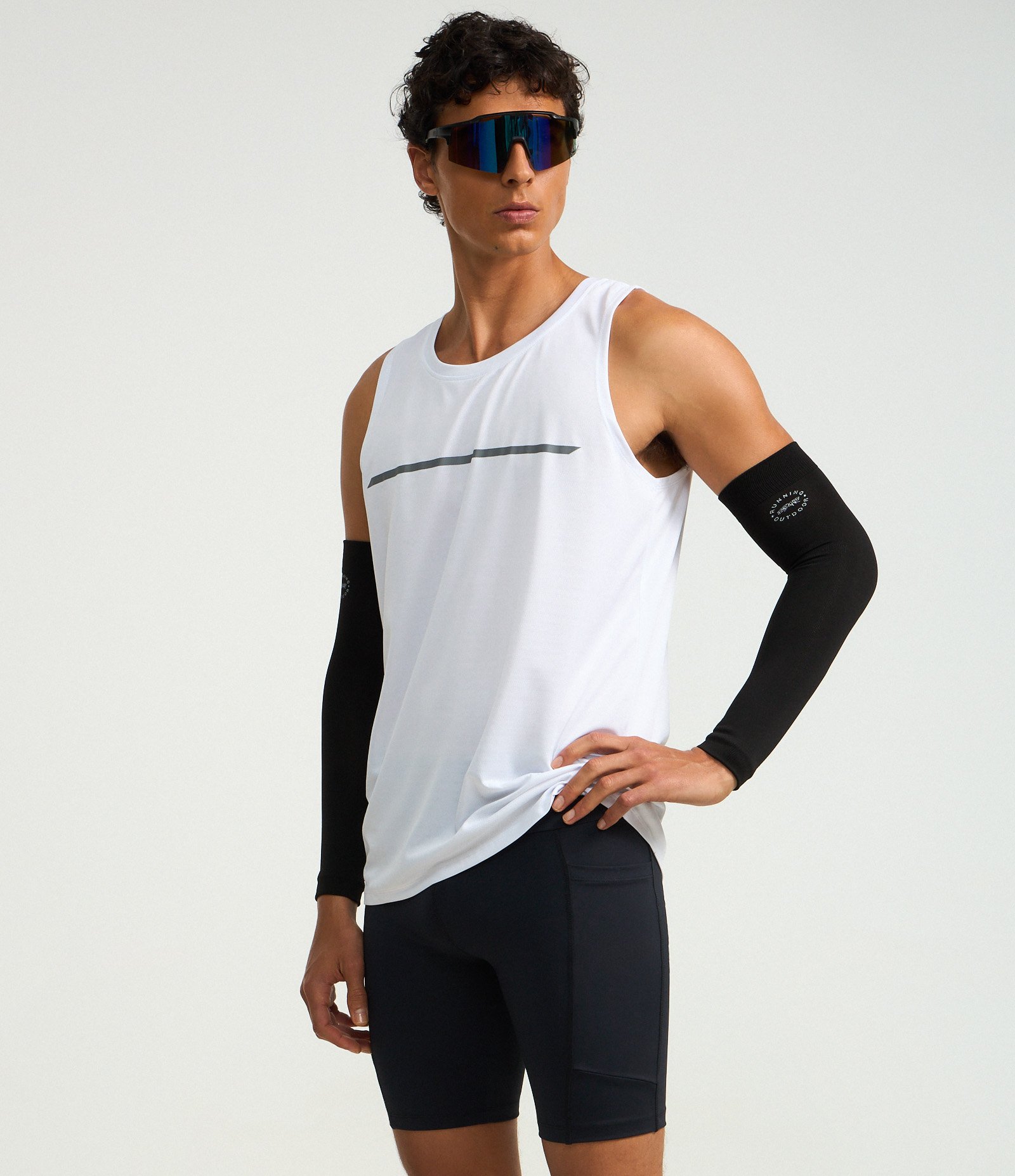 Bermuda Esportiva em Microfibra com Compressão Stretch Limo 5