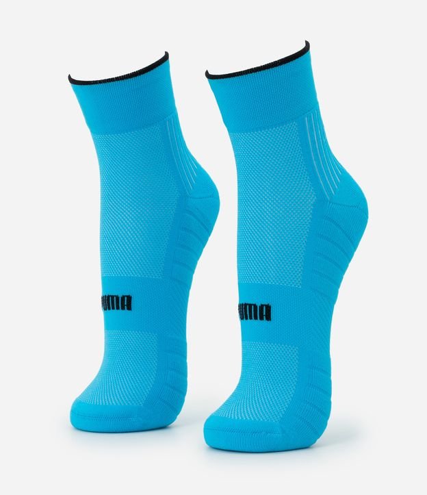 Meia Esportiva Cano Baixo em Poliamida Puma