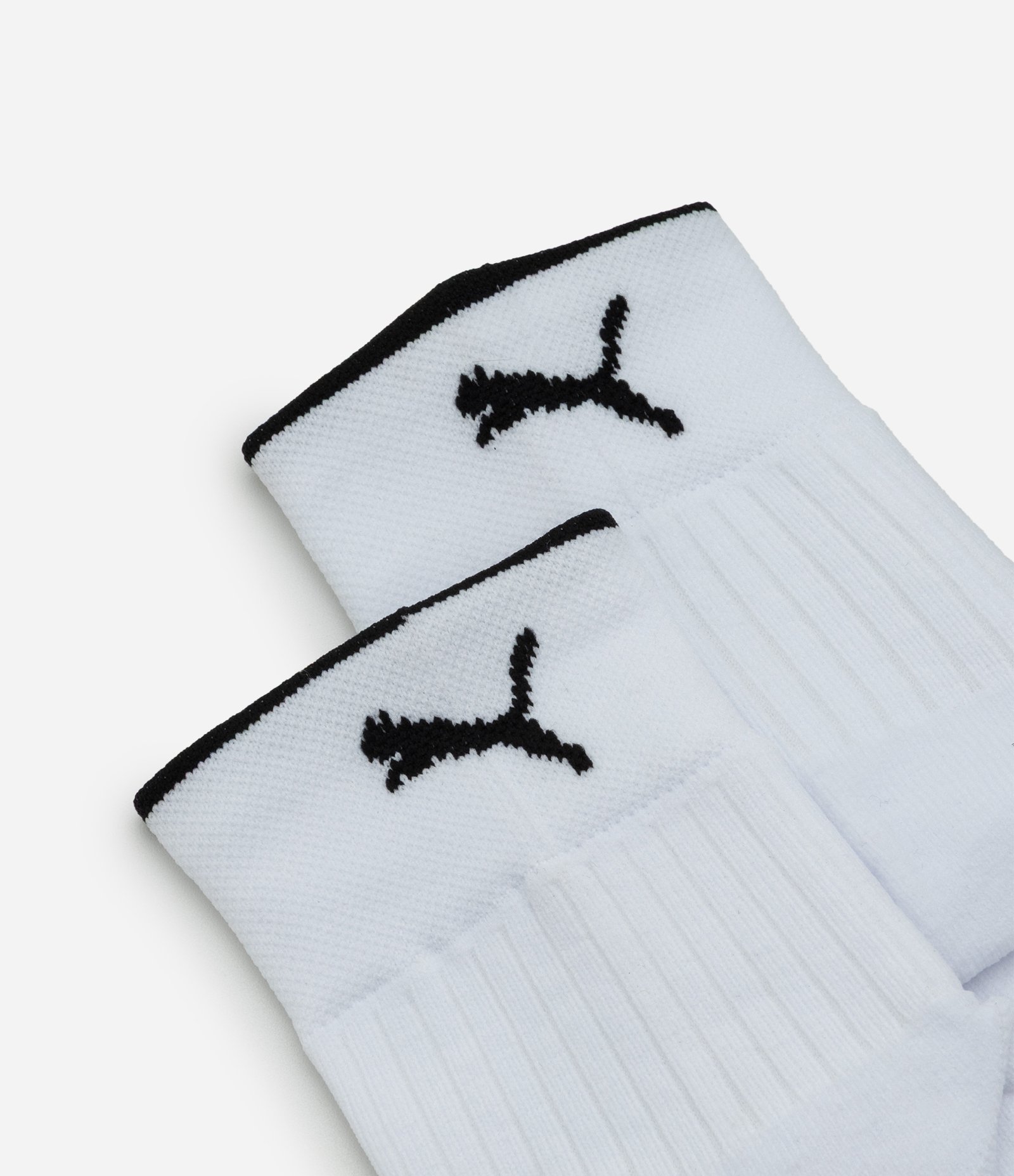 Meia Esportiva Cano Baixo em Poliamida Puma Branco 4