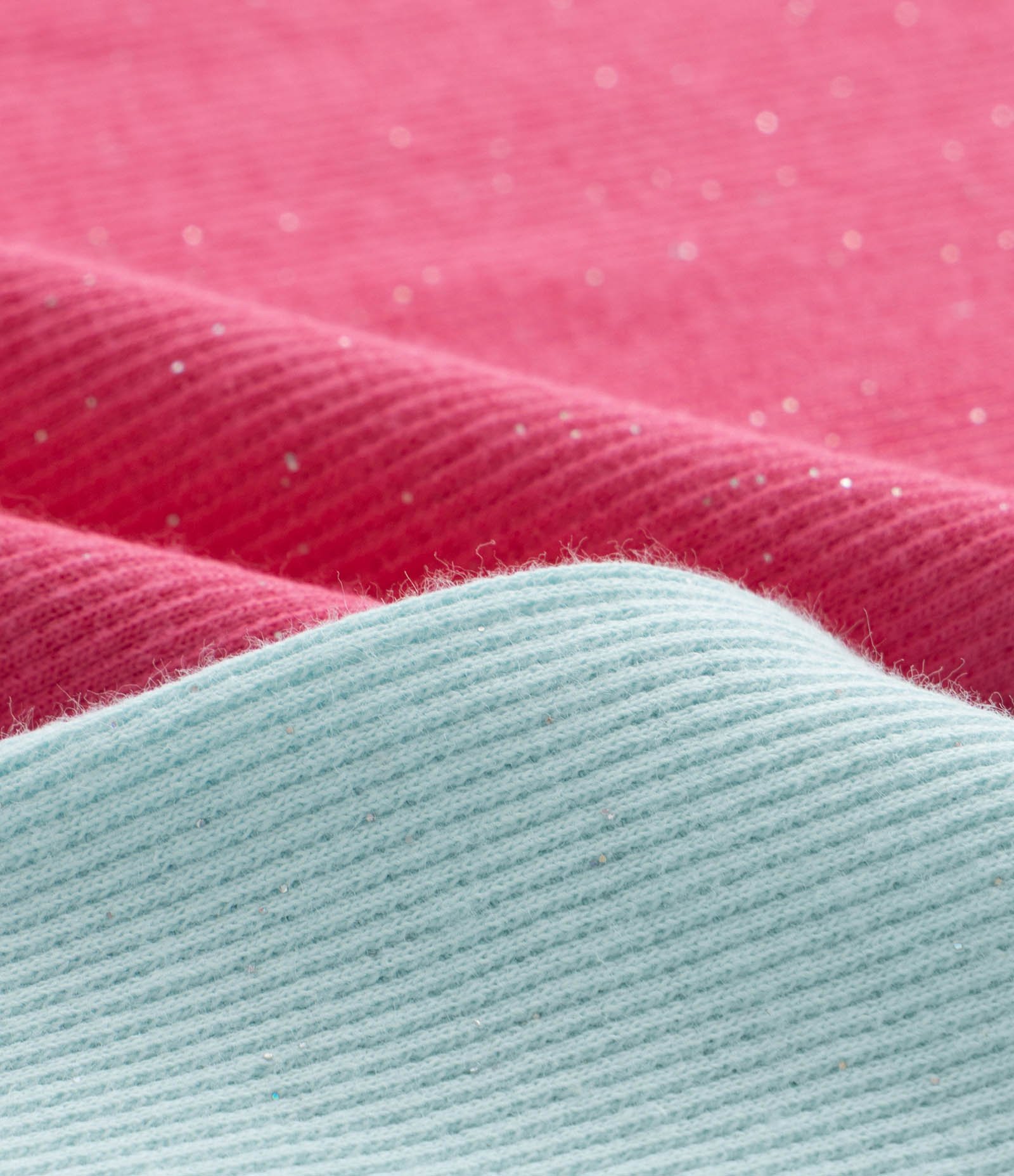 Kit 02 Camisetas Infantil em Ribana Estampa de Cereja - tam 5 a 14 Anos Rosa/Azul 3