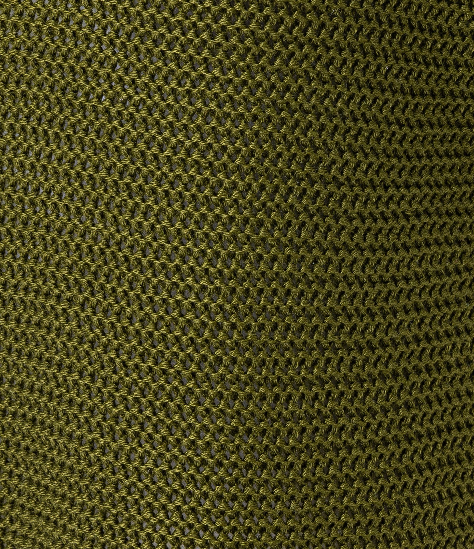 Blusa em Tricô com Ponto Aberto e Listras Contrastantes Verde/Off White 7