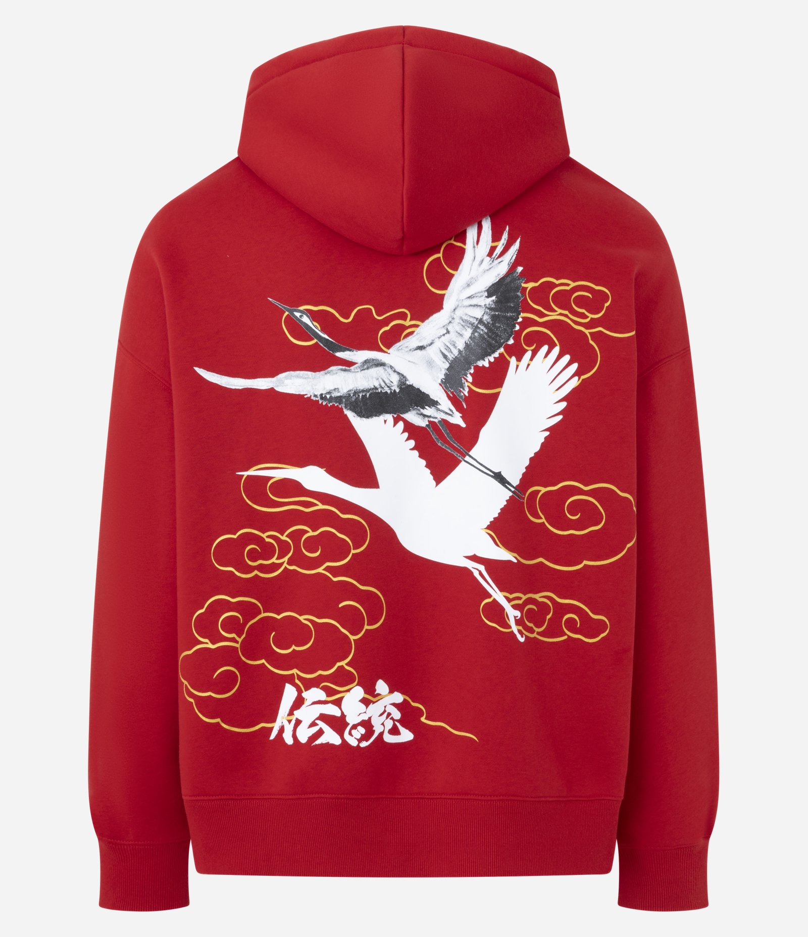 Casaco Boxy em Moletom com Felpa e Estampa Lettering Vermelho 8