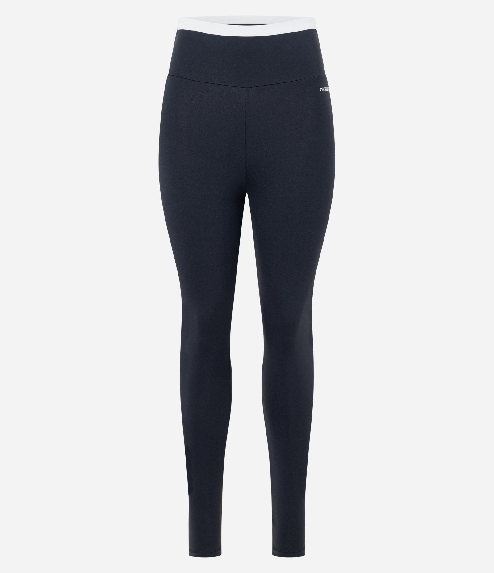 Calça Legging Esportiva em Microfibra com Detalhe Contrastane e Lettering Preto 5
