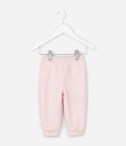 Calça Infantil com Punhos Canelados – Tam 0 a 18 Meses