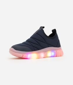 Tênis Infantil Calce Fácil com Luzinha Led - Tam 20 ao 27