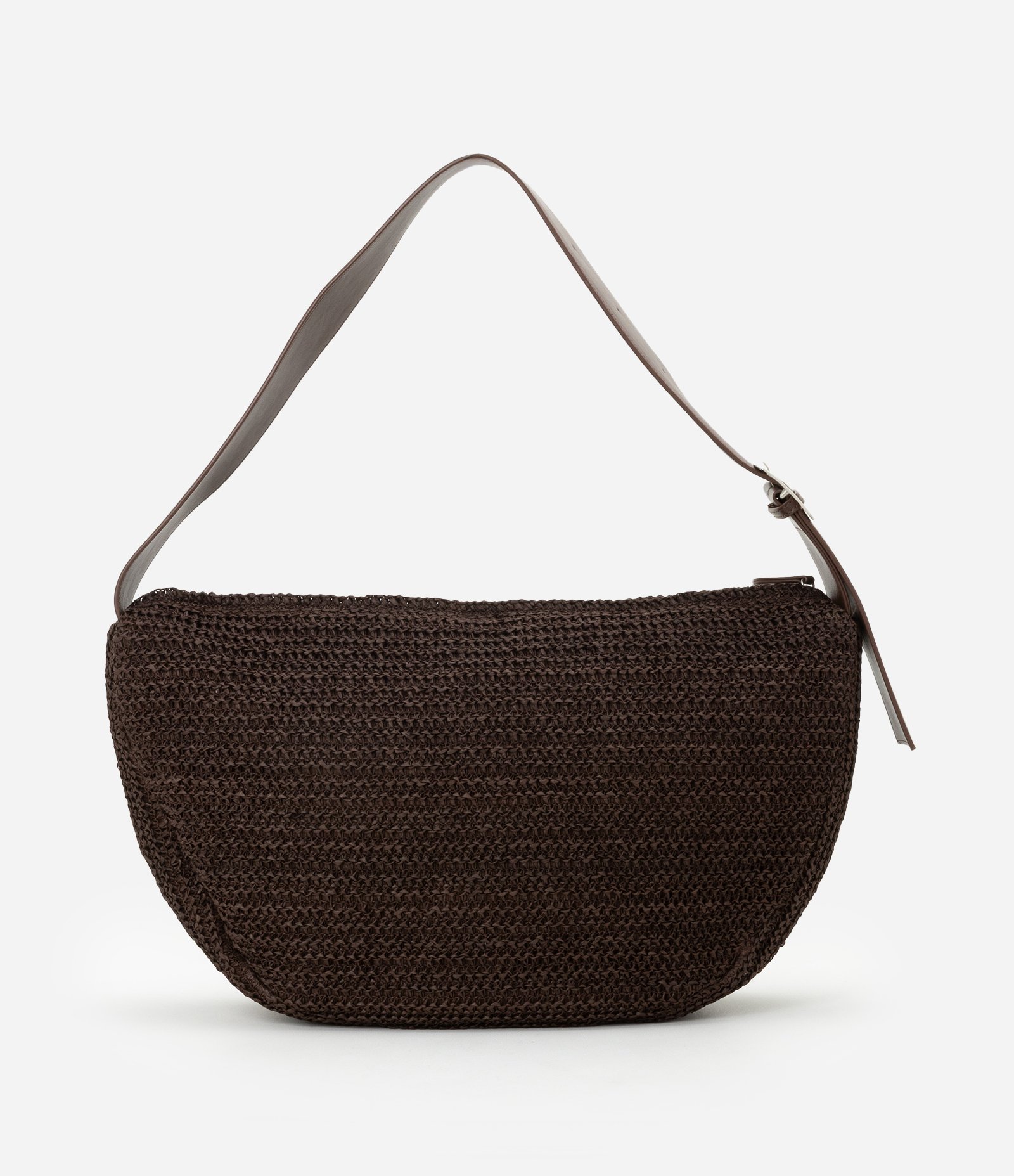 Bolsa Baguete em Papel Texturizada Marrom 3