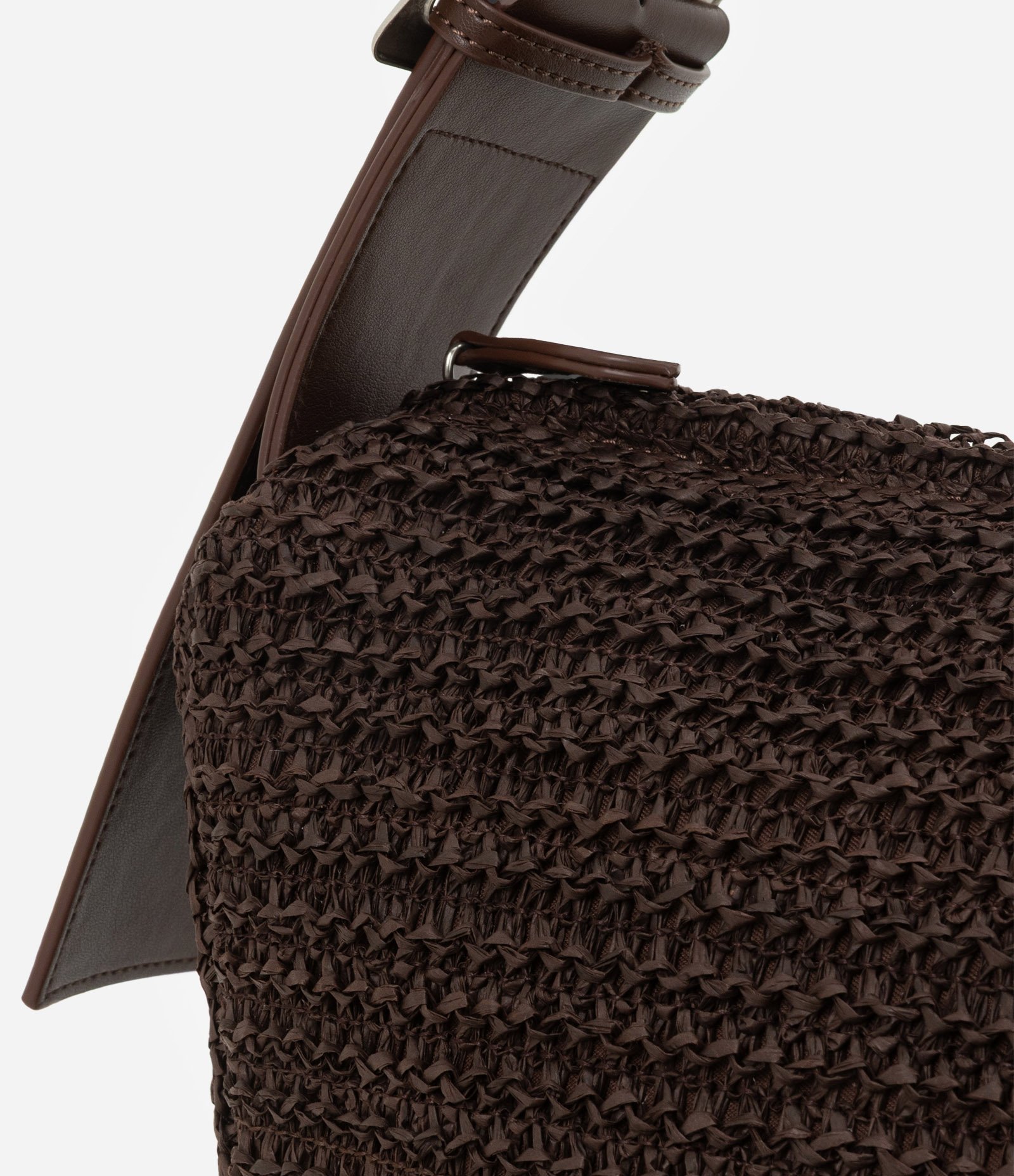 Bolsa Baguete em Papel Texturizada Marrom 4