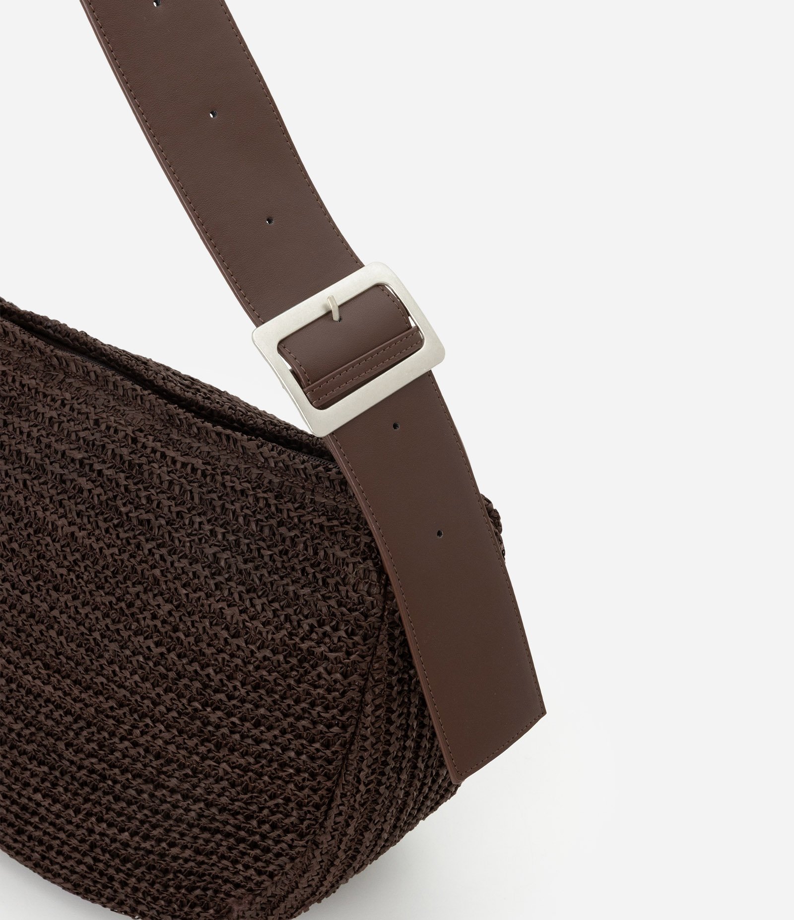 Bolsa Baguete em Papel Texturizada Marrom 5