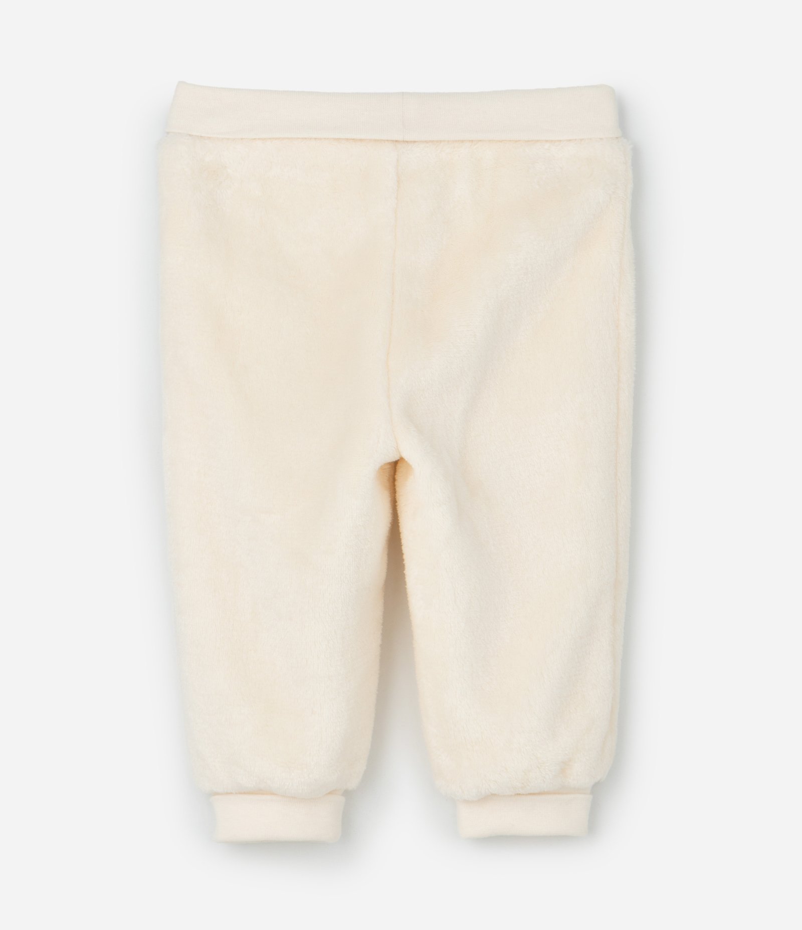 Conjunto Infantil Texturizado com Capuz e Calça – Tam RN a 18 Meses Off White 6
