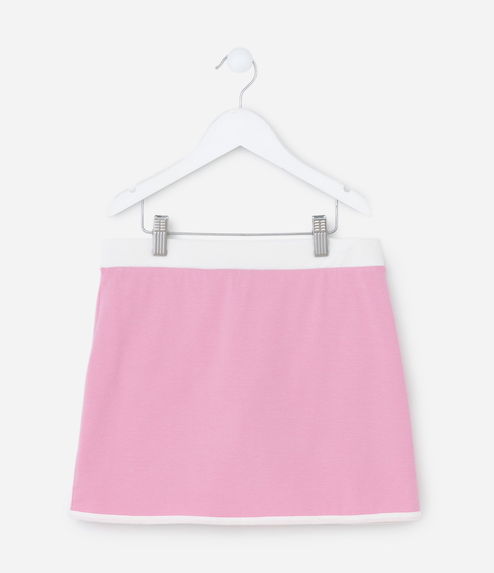 Short Saia Infantil em Moletom com Estampa Hello Kitty – Tam 5 a 14 Anos Rosa 3