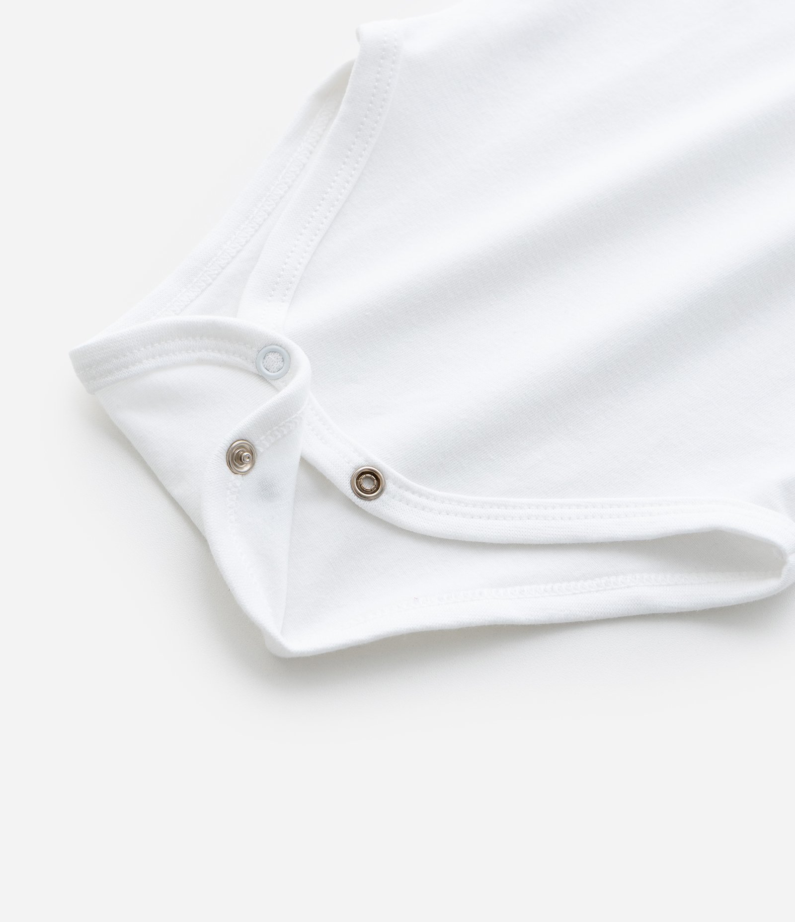 Body Infantil em Cotton com Bordado de Ursinho - Tam 0 a 18 Meses Branco 5