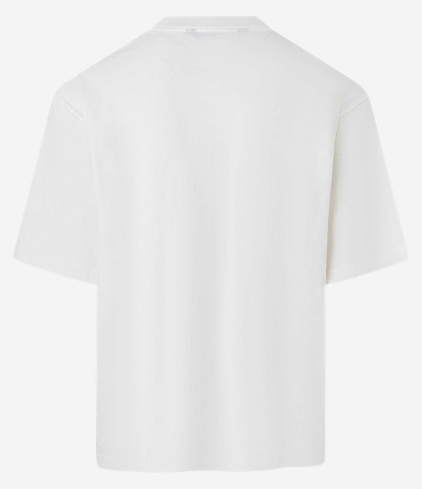 Camiseta Boxy  em Meia Malha com Mini Silk Bordado Branco 7