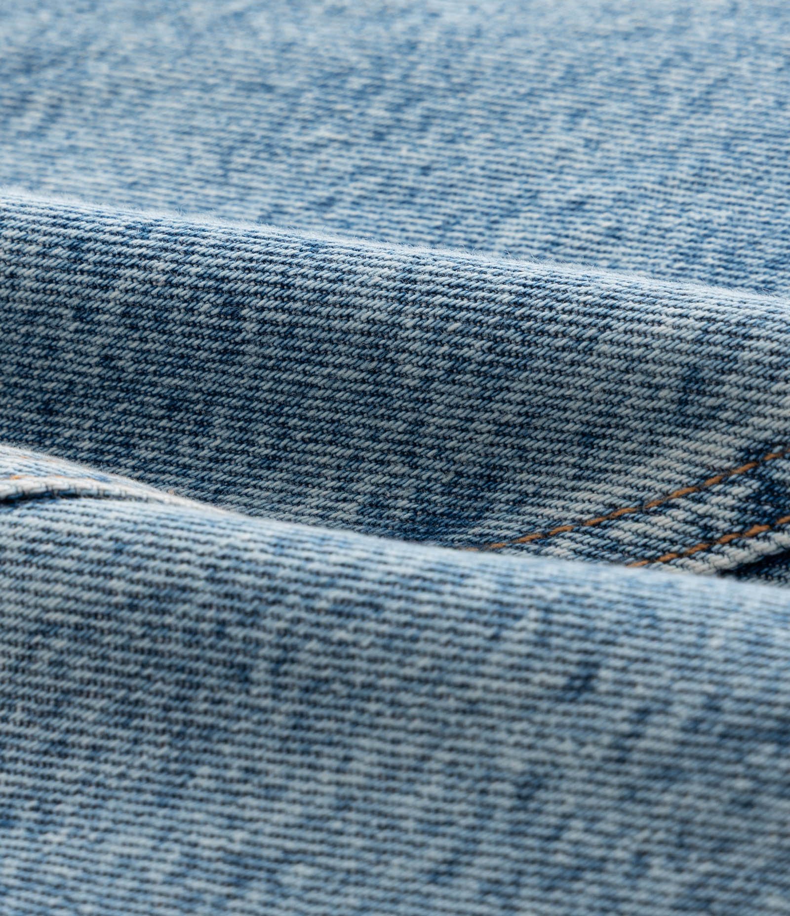 Calça Wide Leg em Jeans com Recorte Laterais Curve & Plus Size Azul Médio 3