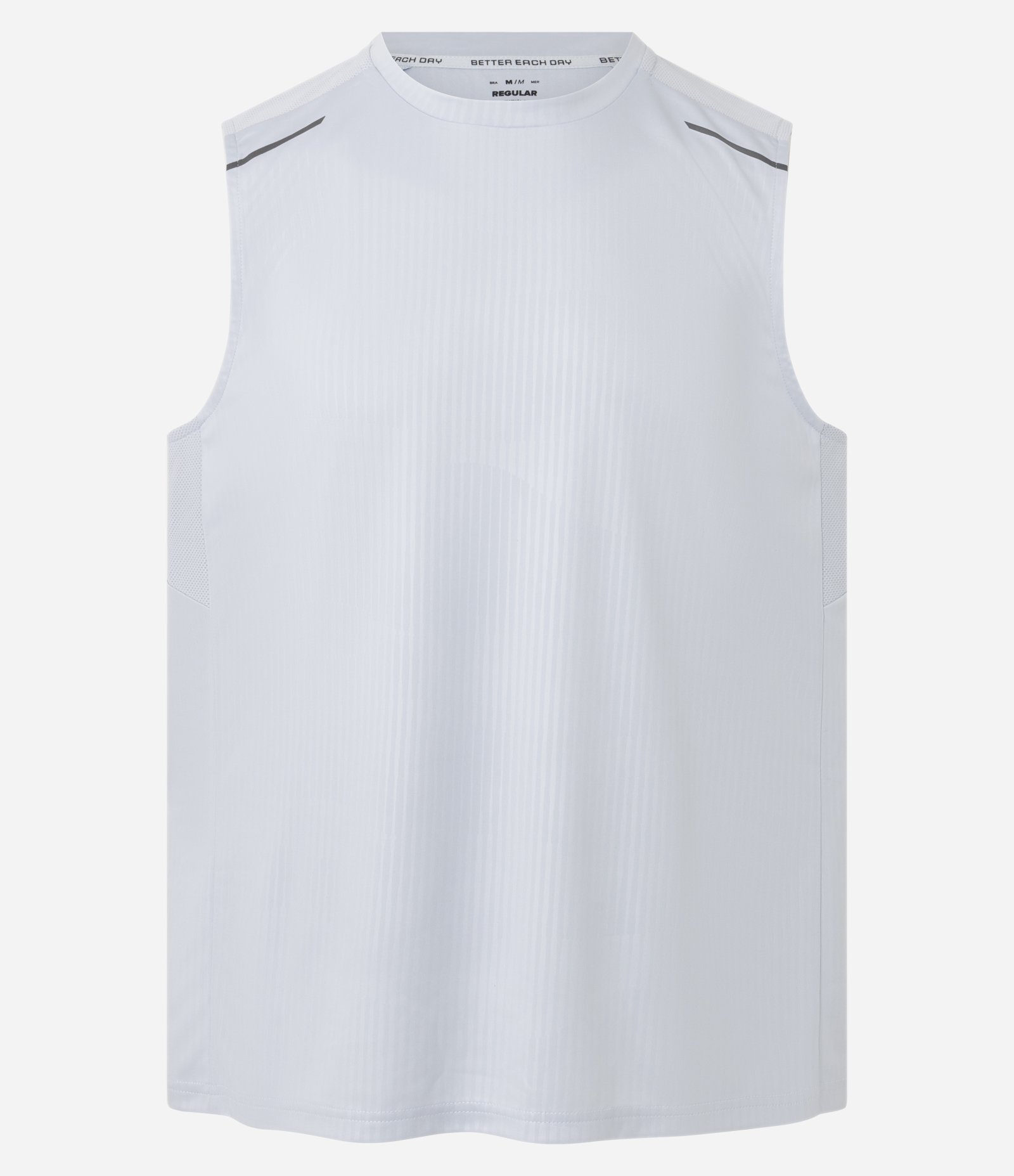 Regata Esportiva Regular com Tecnologia Dry Branco 4
