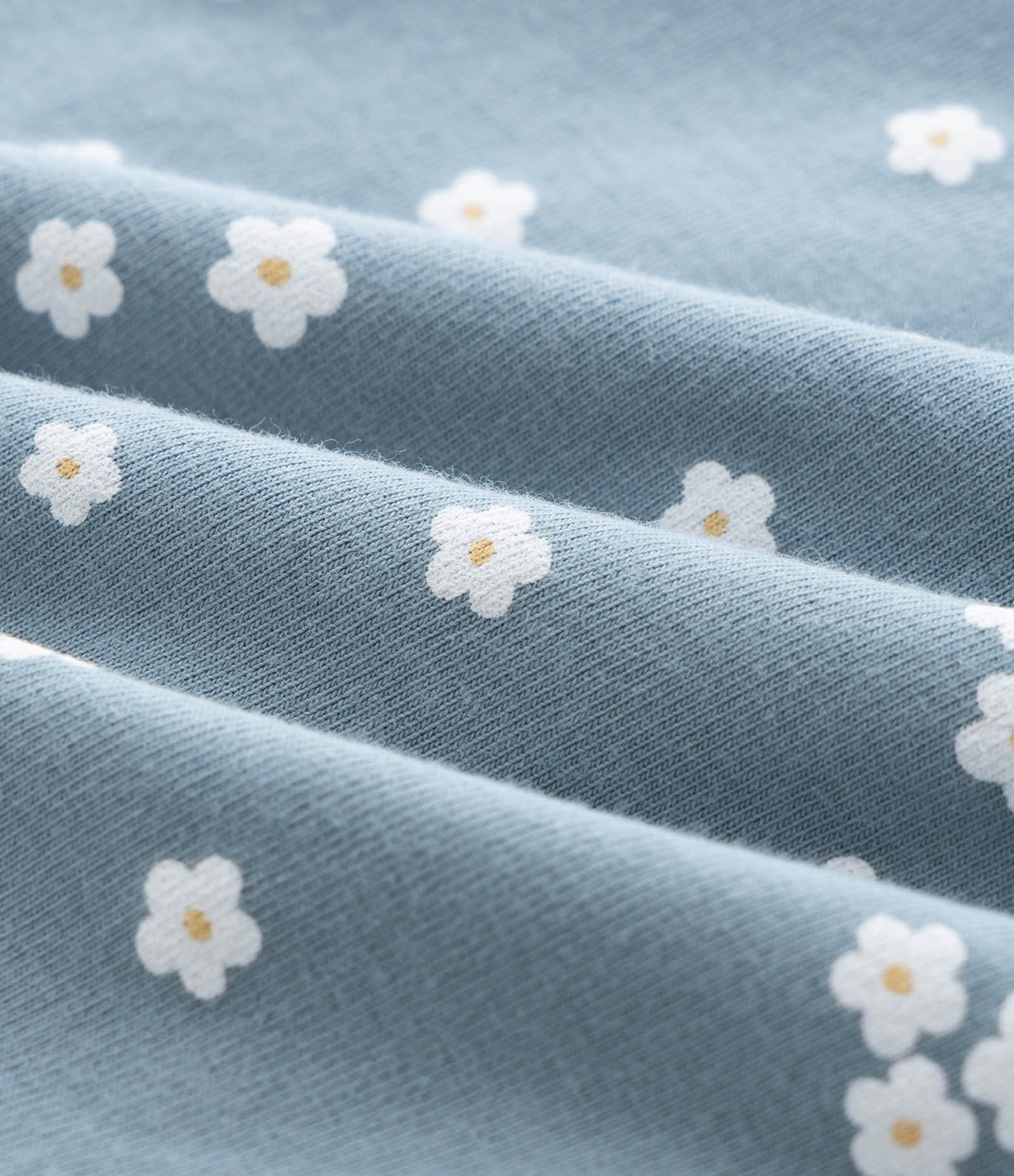Vestido Body Infantil com Estampa Poá e Bordado Coelhinho – Tam 0 a 18 Meses Azul 3