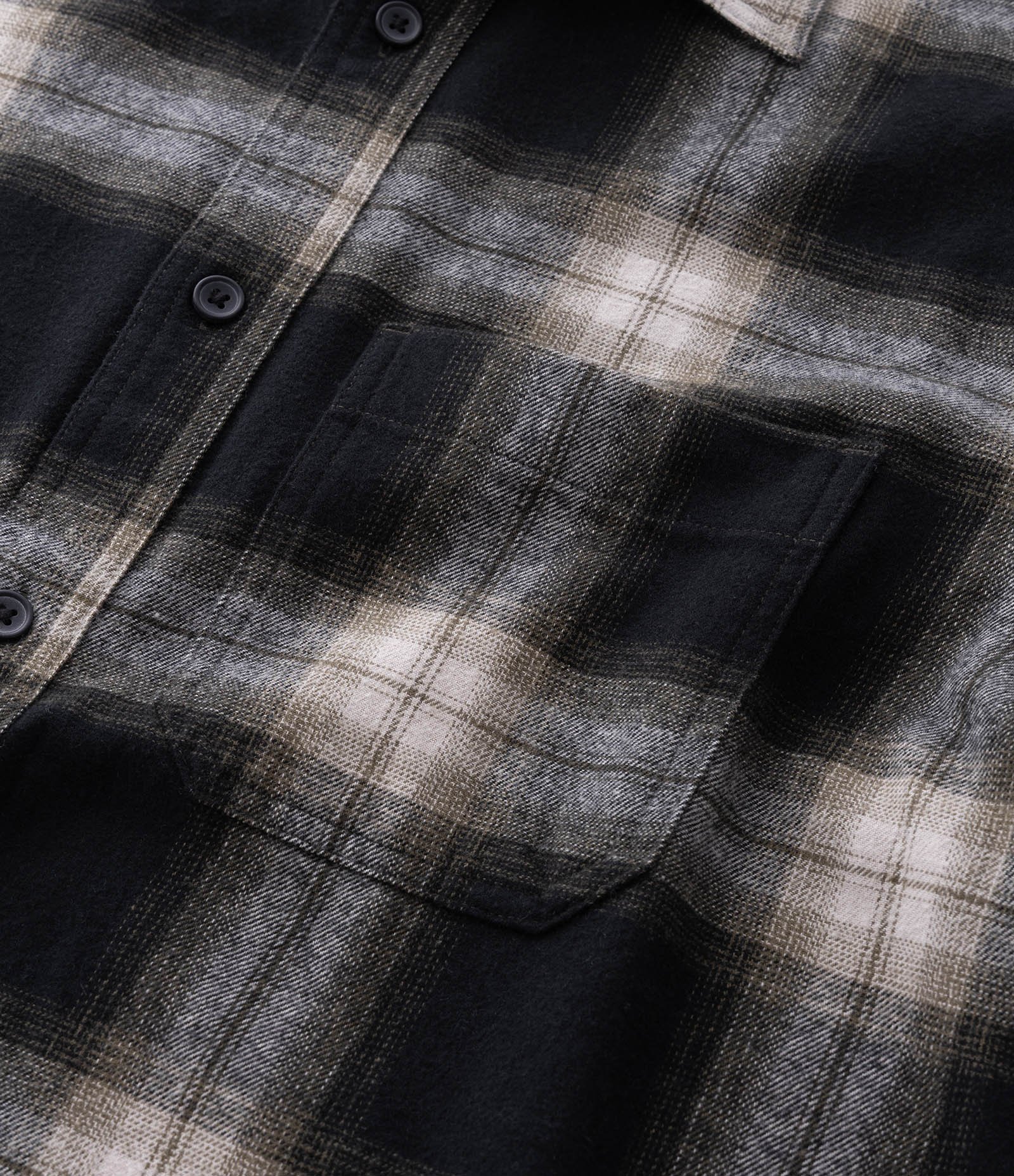 Camisa Manga Longa em Flanela Xadrez Verde 8