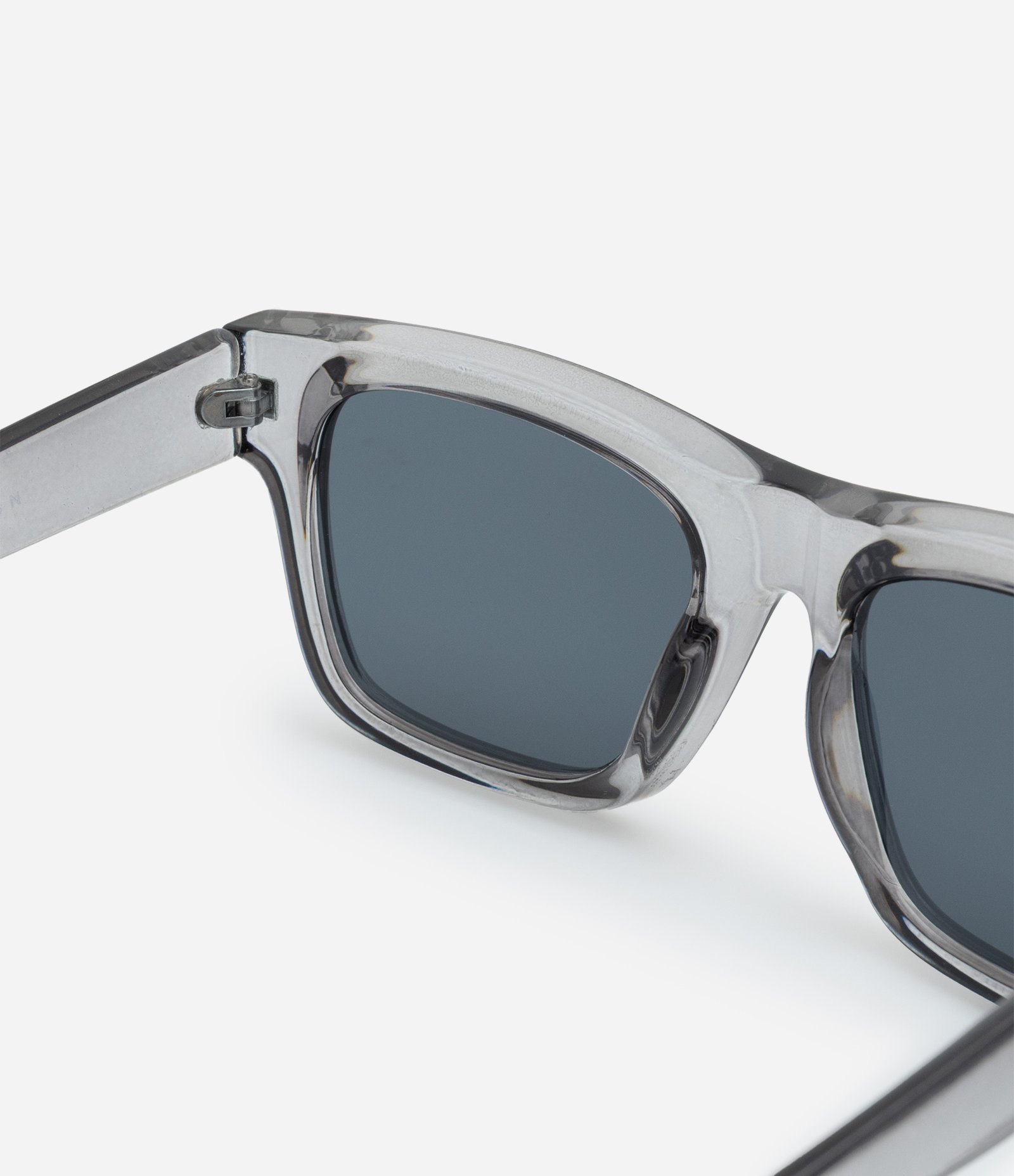 Óculos de Sol Quadrado com Lente Fumê Cinza 3