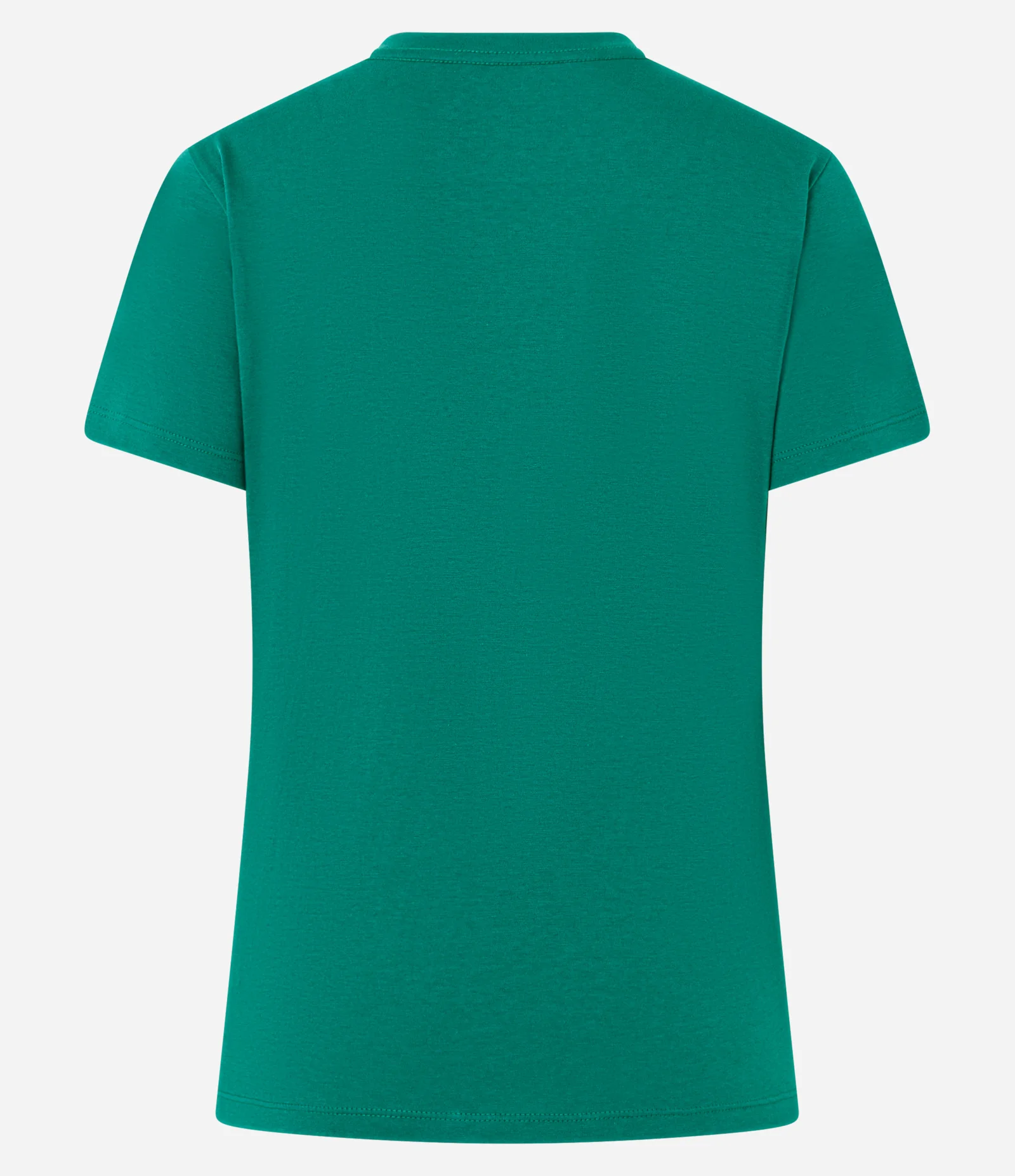 Camiseta Básica em Algodão com Manga Curta Transparente 2