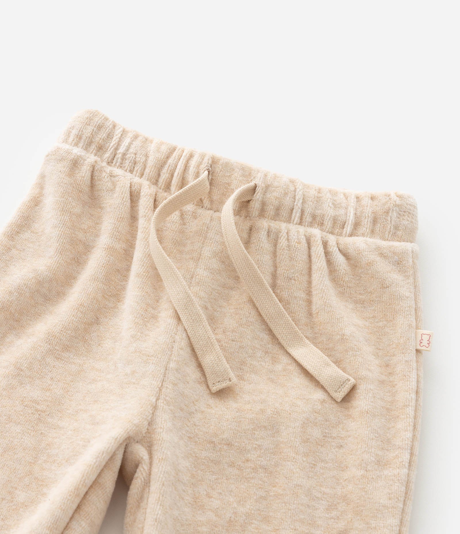 Conjunto Infantil Com Botões E Calça – Tam 0 a 18 Meses Bege Claro 6