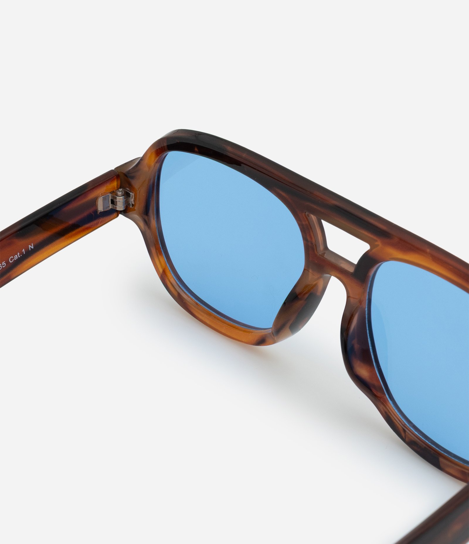 Óculos de Sol Aviador com Estampa Tartaruga Marrom 3