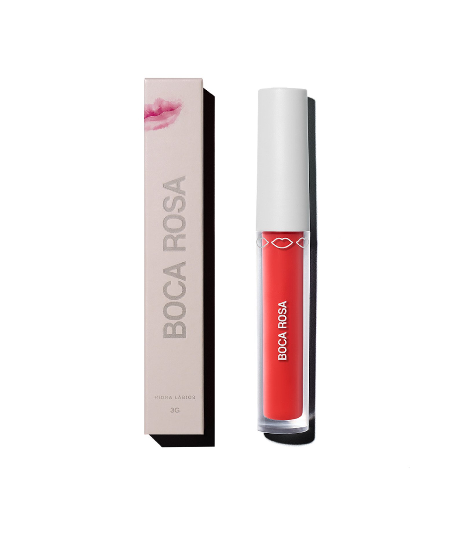 Hidra Labios Natural Translucido Boca Rosa Coral 2