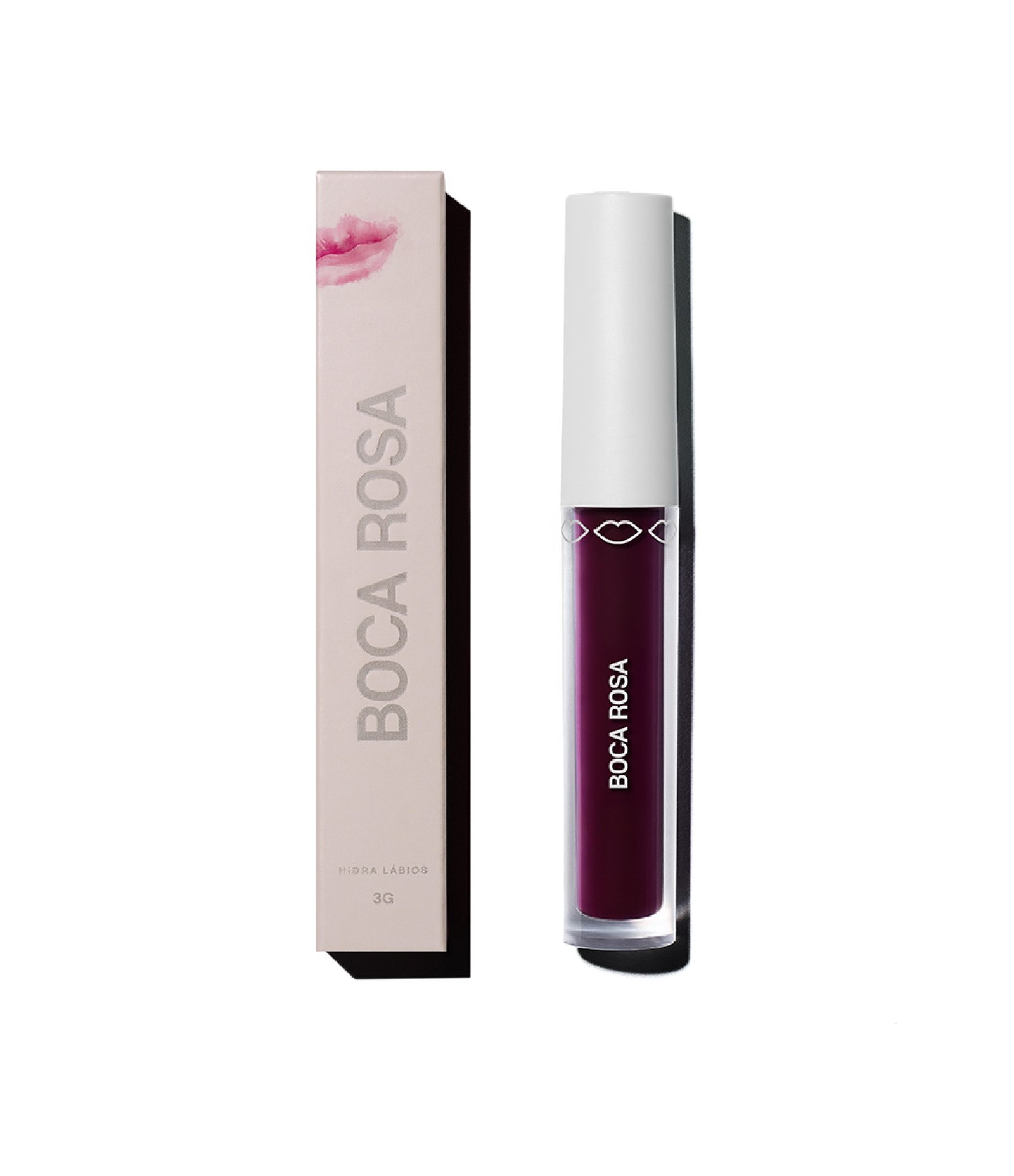 Hidra Labios Natural Translucido Boca Rosa Púrpura 2