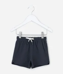 Bermuda Infantil Texturizada Quadriculada - Tam 1 a 6 Anos