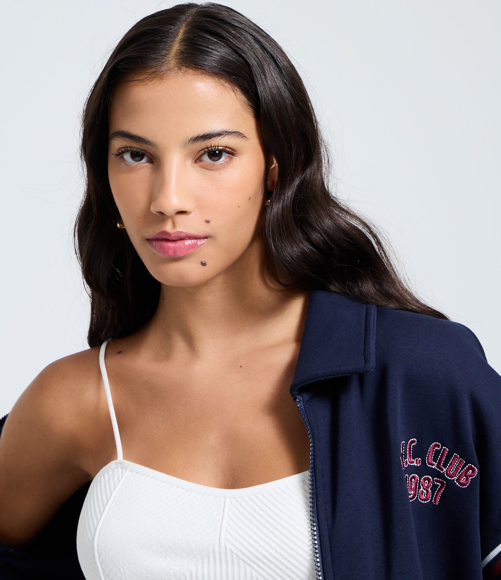 Body Texturizado em Seamless com Alcinhas Finas Branco 3