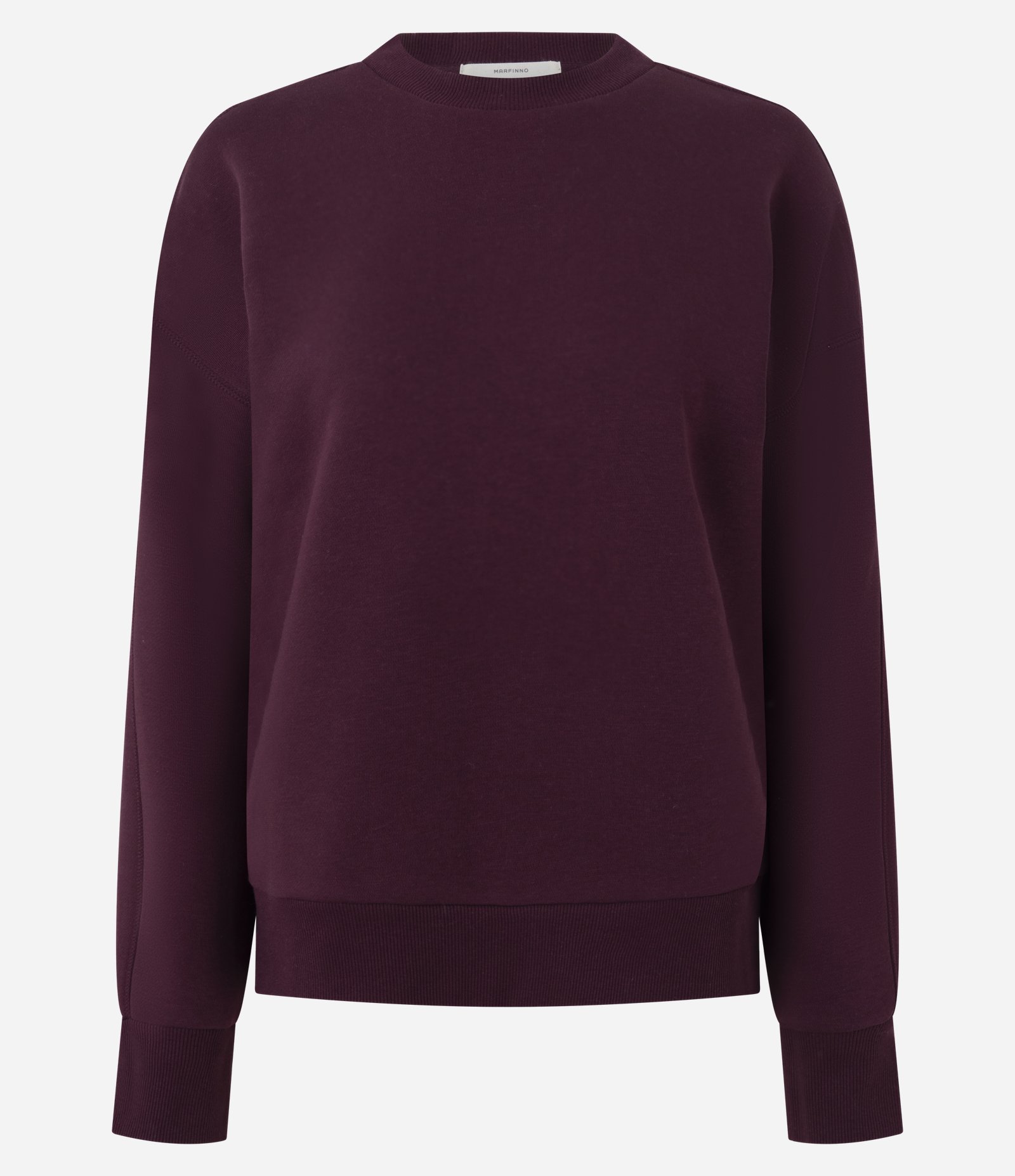 Moletom Regular com Gola Redonda Vermelho 1