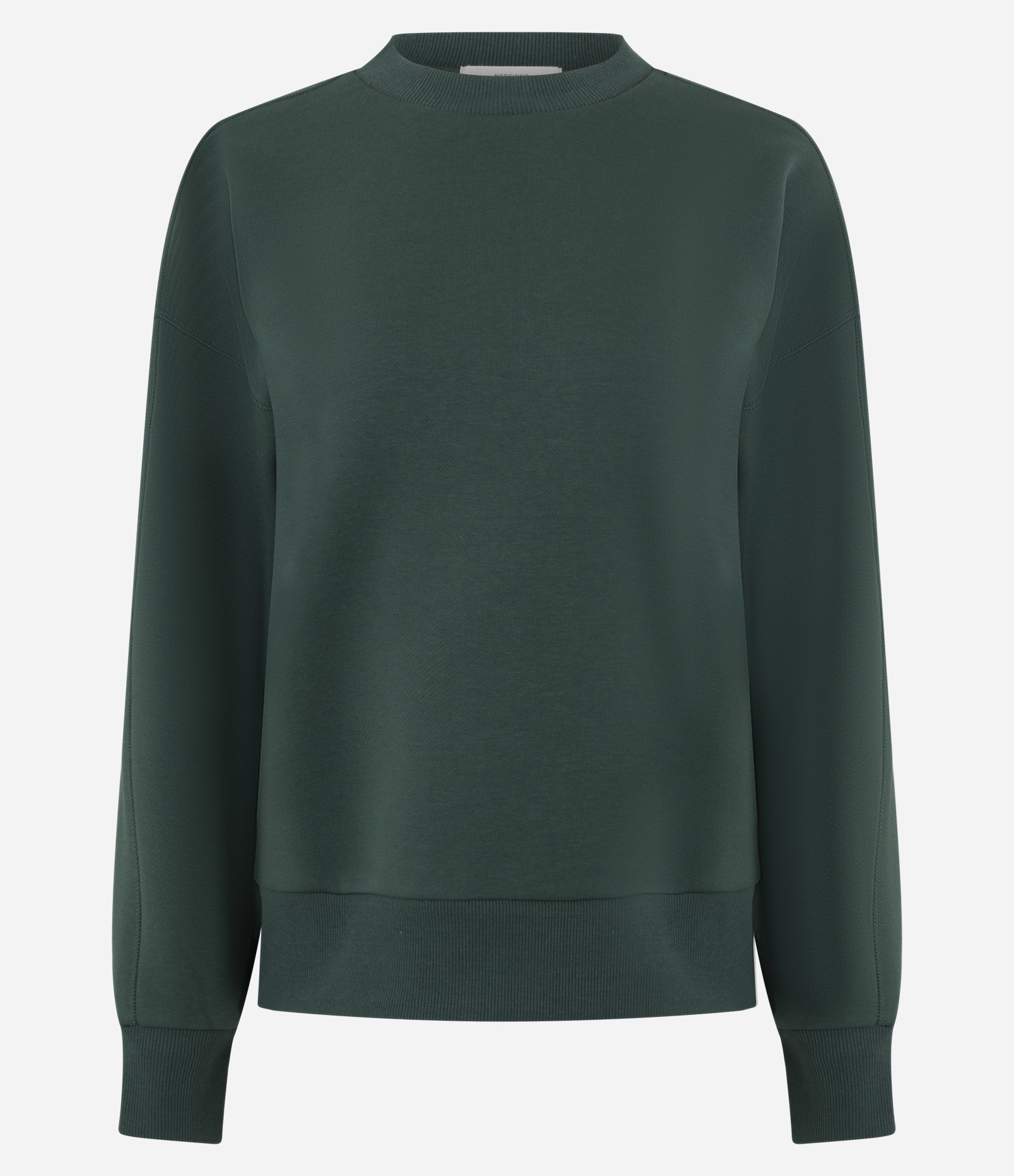 Moletom Regular com Gola Redonda Verde 1