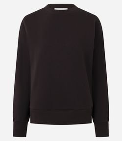 Moletom Regular com Gola Redonda