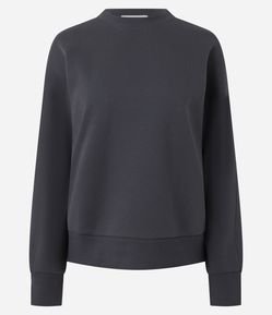 Moletom Regular com Gola Redonda