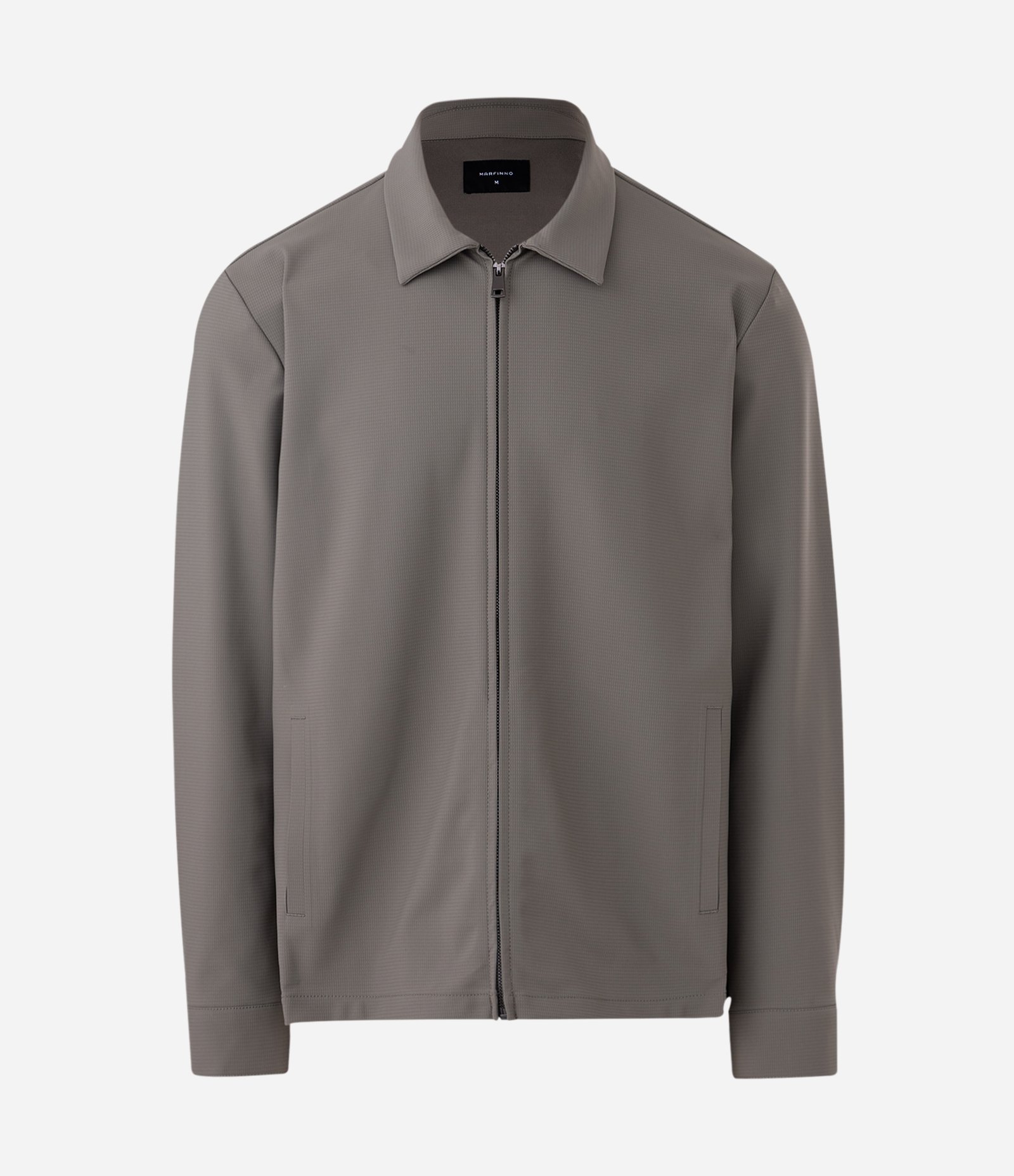 Jaqueta Tecnológica Texturizada com Fechamento em Zíper Verde 5